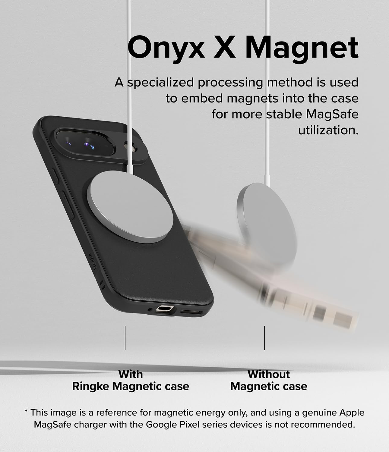 Foto 6 pulgar | Funda Magnética Negra Ringke Onyx Para Google Pixel 9 Con Magsaf - Venta Internacional.