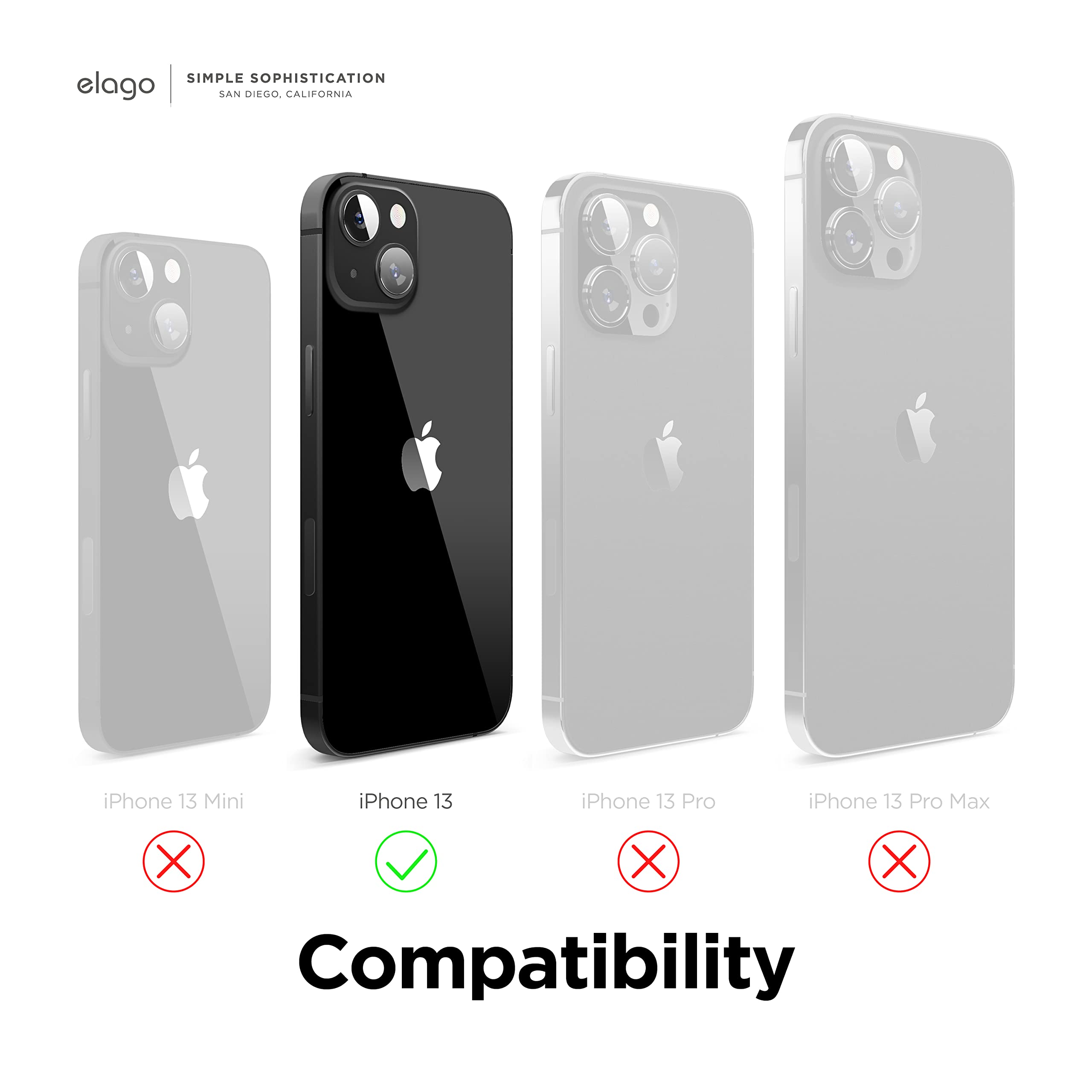 Foto 7 pulgar | Funda Elago Liquid Silicone Compatible Con Iphone 13 De 6.1 Pulgadas, Color Azul - Venta Internacional.