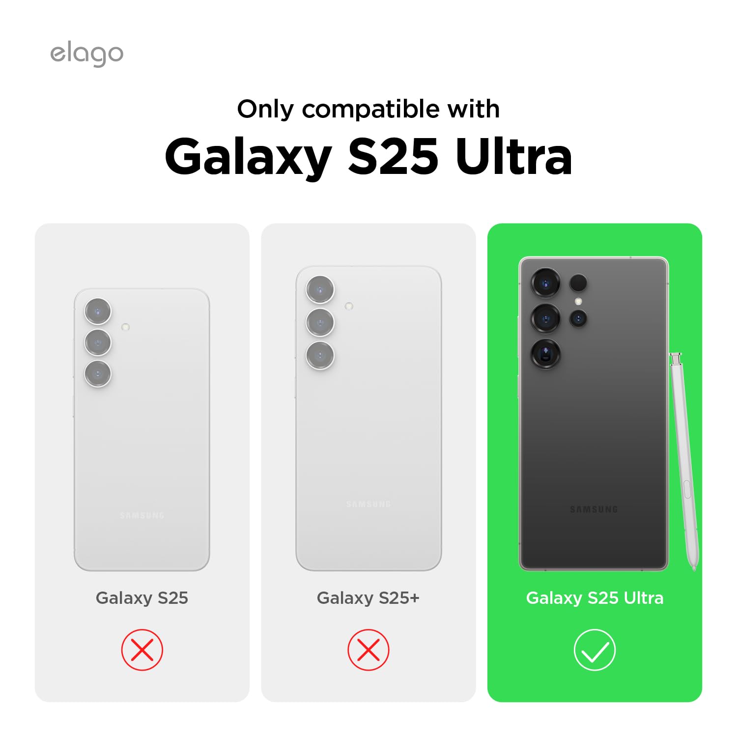 Foto 2 | Funda Elago Hybrid Para Samsung Galaxy S25 Ultra 6.8 Pulgadas Transp. - Venta Internacional.