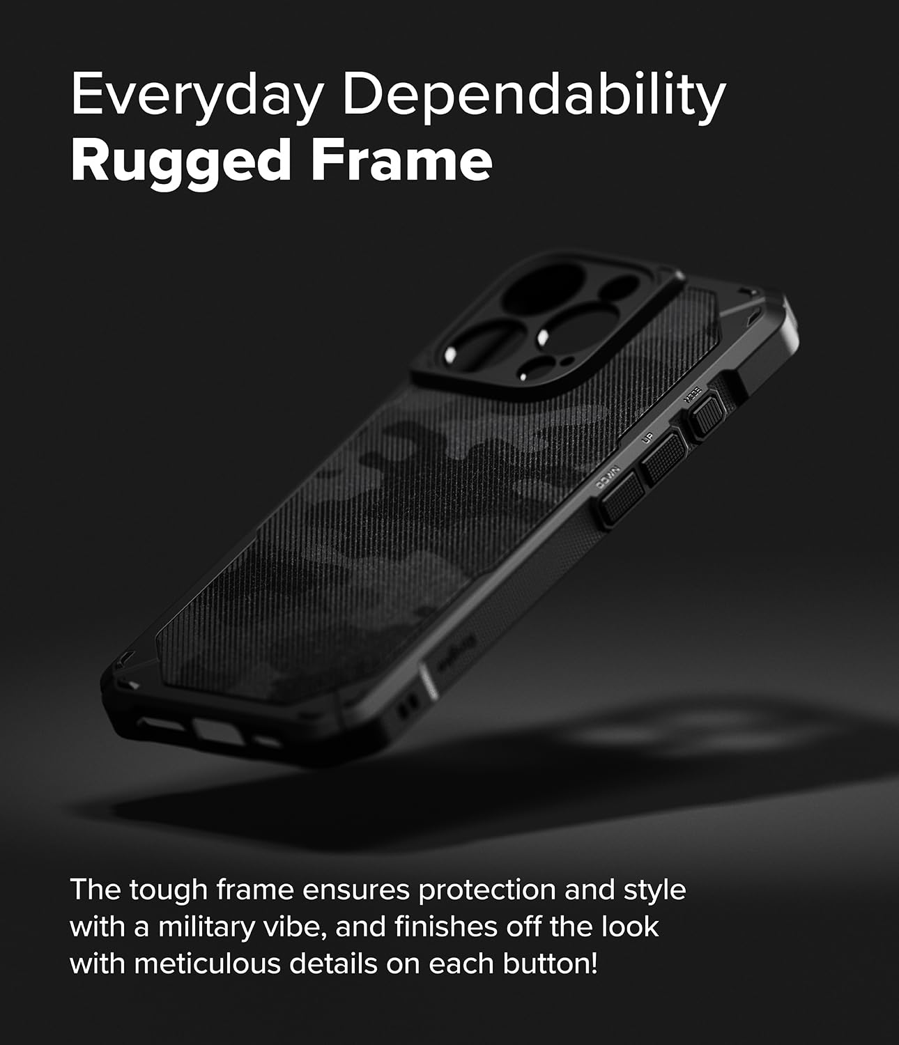 Foto 5 pulgar | Funda Para Teléfono Ringke Rugged Gear Compatible Con Iphone 16 Pro - Venta Internacional.