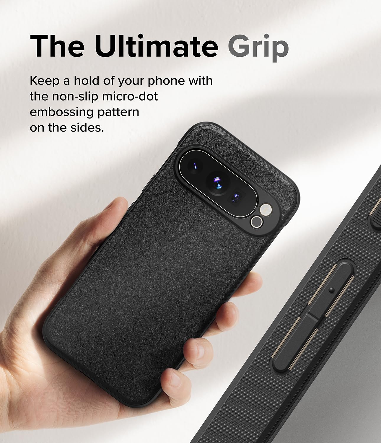 Foto 5 | Funda Ringke Onyx Feels Good Para Google Pixel 9 Pro Xl, Color Negro - Venta Internacional.