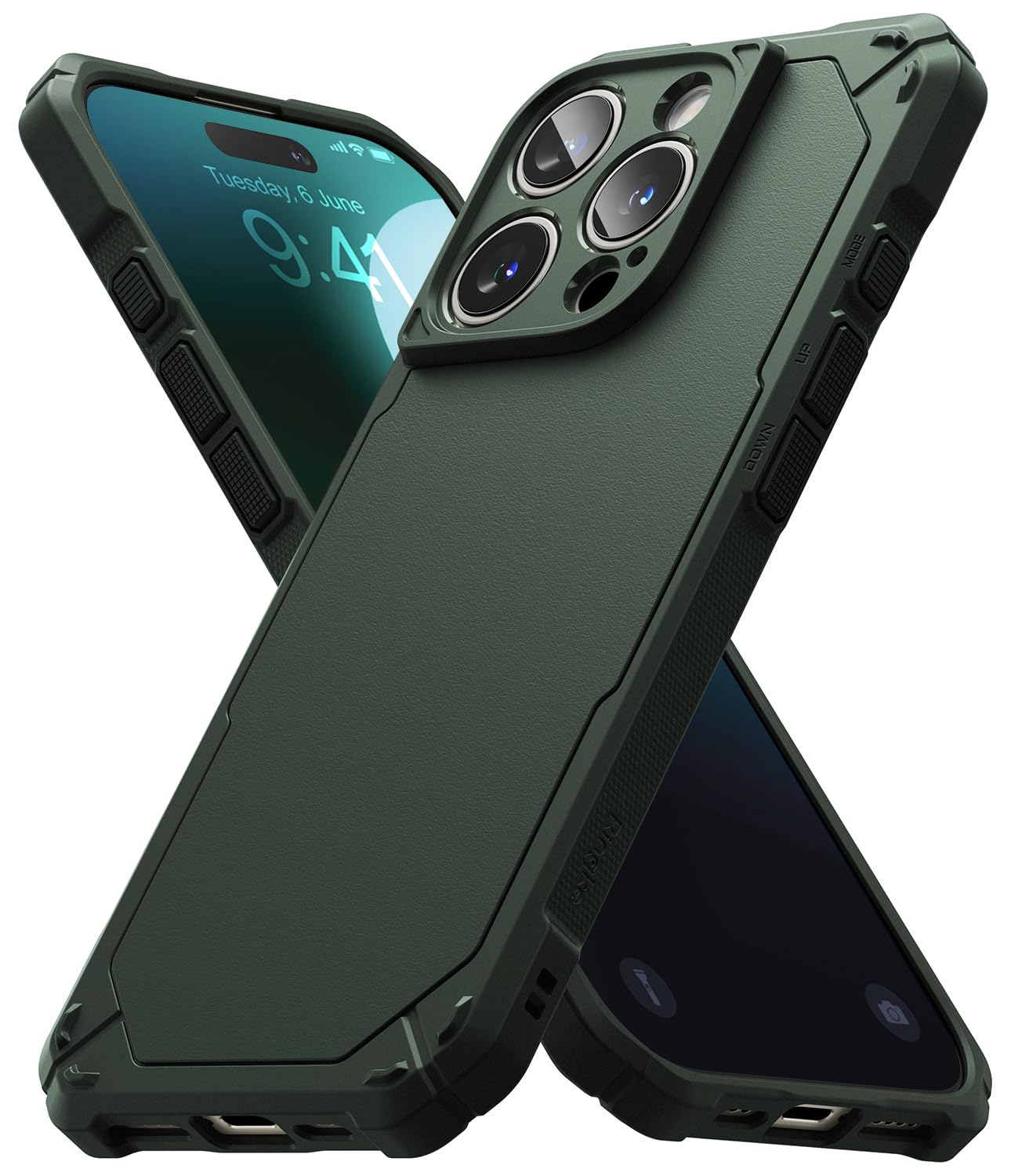 Funda De Teléfono Ringke Rugged Gear Compatible Con Iphone 16 Pro Max - Venta Internacional.