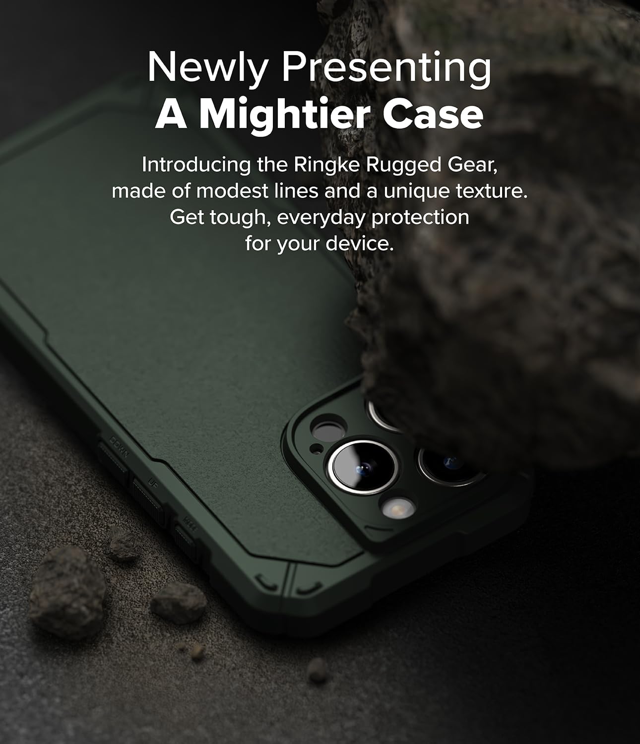 Foto 4 pulgar | Funda De Teléfono Ringke Rugged Gear Compatible Con Iphone 16 Pro Max - Venta Internacional.