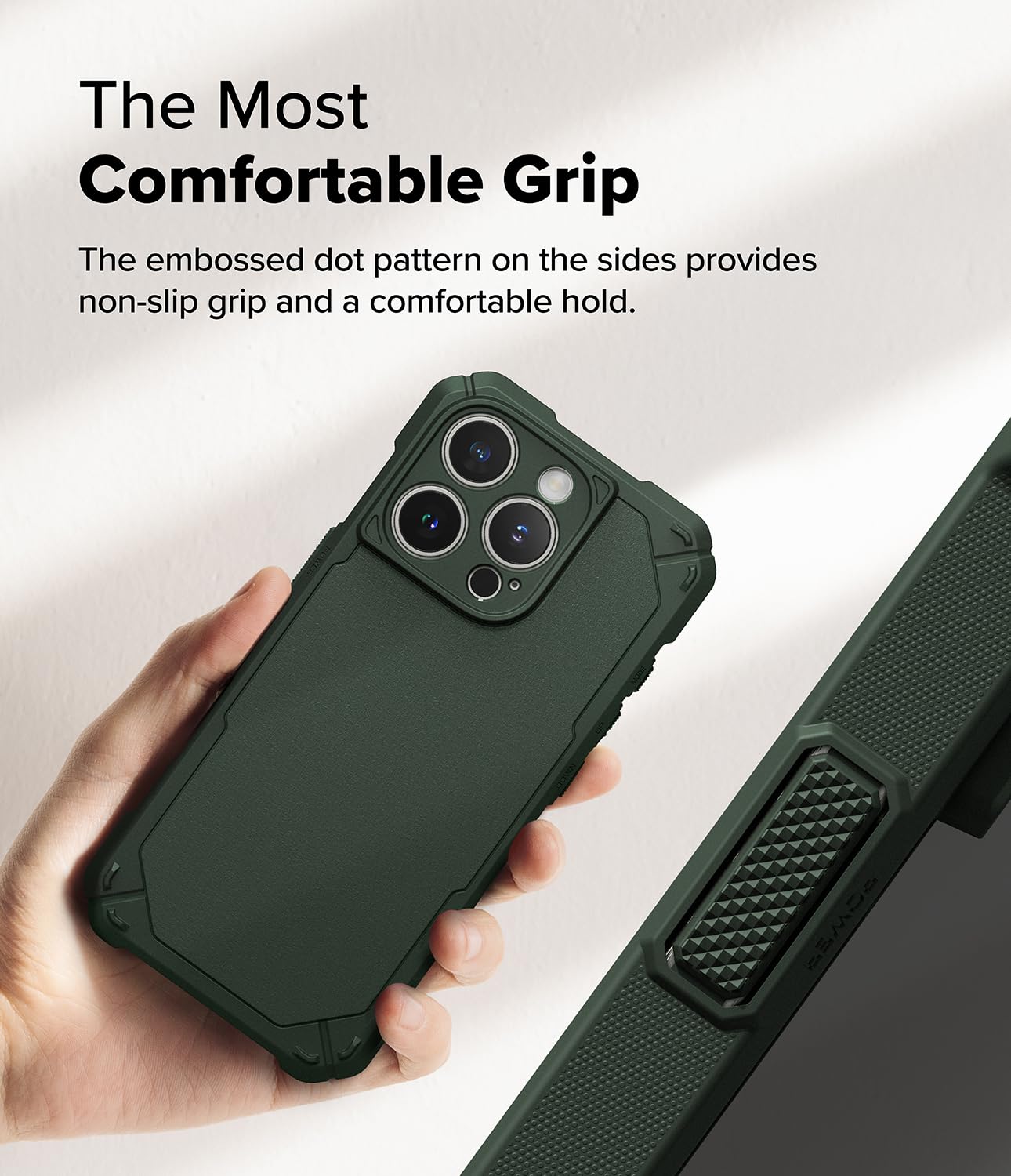 Foto 7 pulgar | Funda De Teléfono Ringke Rugged Gear Compatible Con Iphone 16 Pro Max - Venta Internacional.