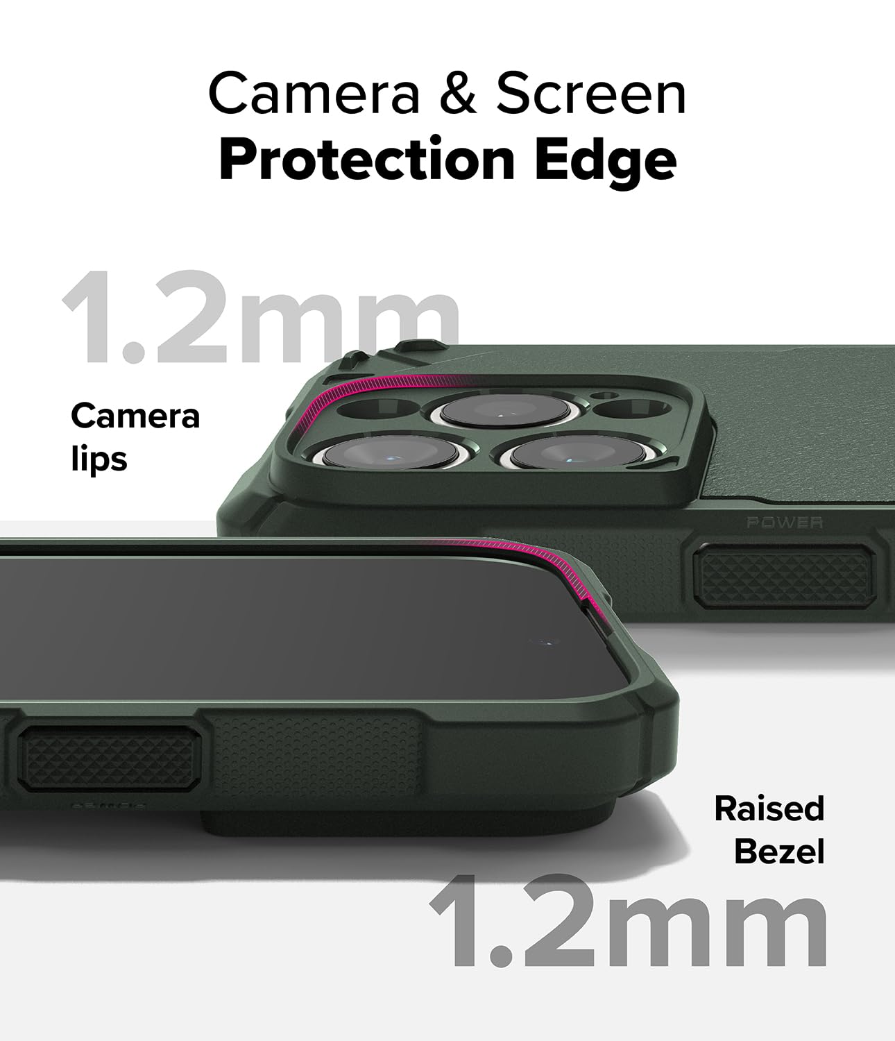 Foto 8 pulgar | Funda De Teléfono Ringke Rugged Gear Compatible Con Iphone 16 Pro Max - Venta Internacional.