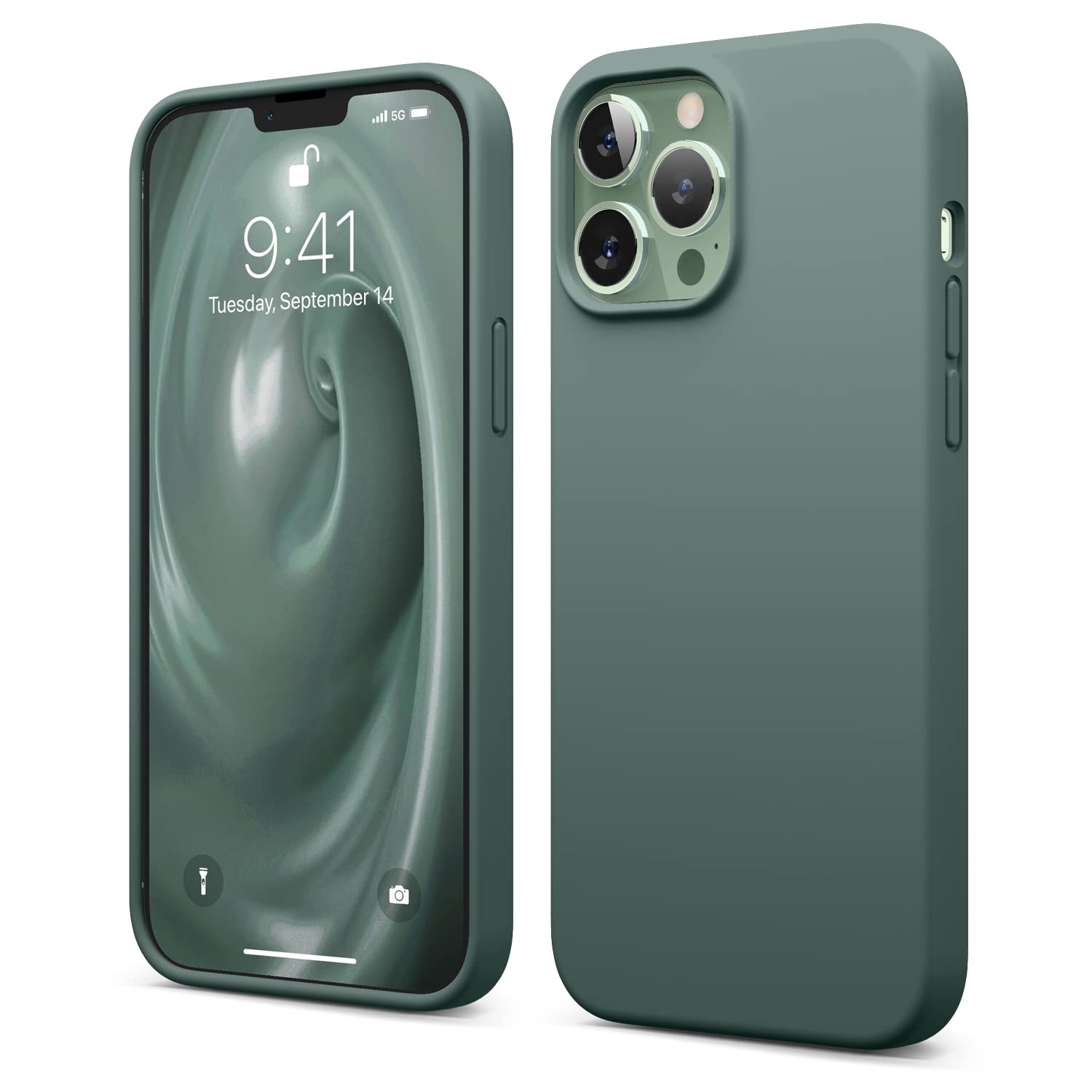 Foto 2 pulgar | Funda Protectora Elago Liquid Silicone Para Iphone 13 Pro Max - Venta Internacional.