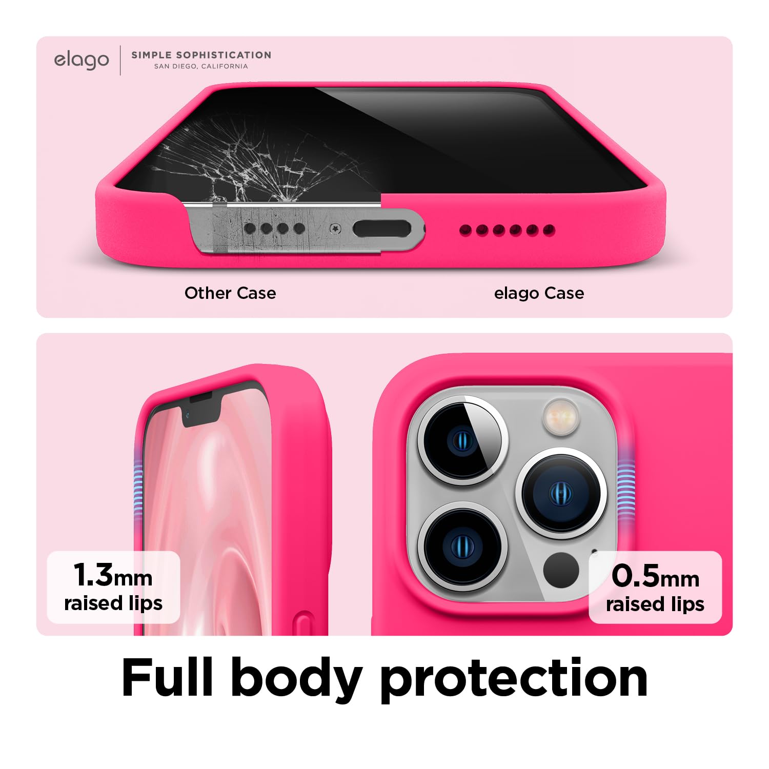 Foto 6 pulgar | Funda Elago Liquid Silicone Compatible Con Iphone 13 Pro Max De 6.7 Pulgadas - Venta Internacional.