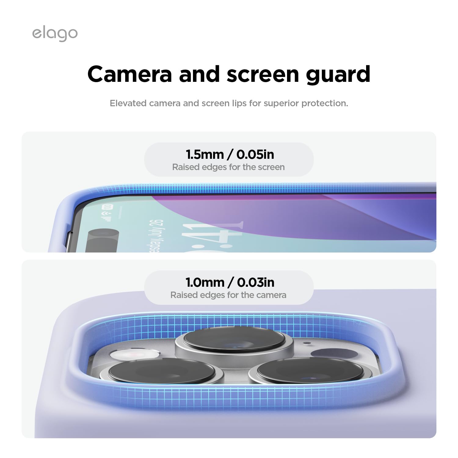 Foto 5 | Funda Para Teléfono Elago Compatible Con Iphone 16 Pro, Color Morado - Venta Internacional.