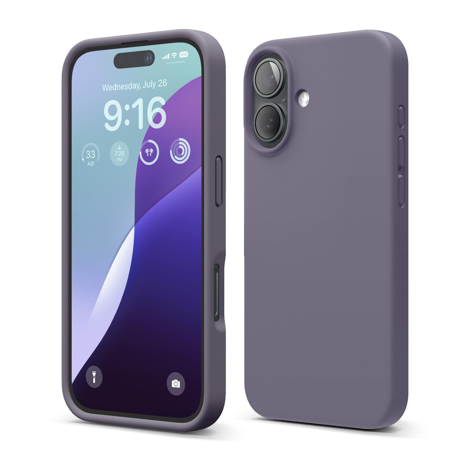 Foto 2 pulgar | Funda De Teléfono Elago Compatible Con Iphone 16, Silicona Líquida - Venta Internacional.