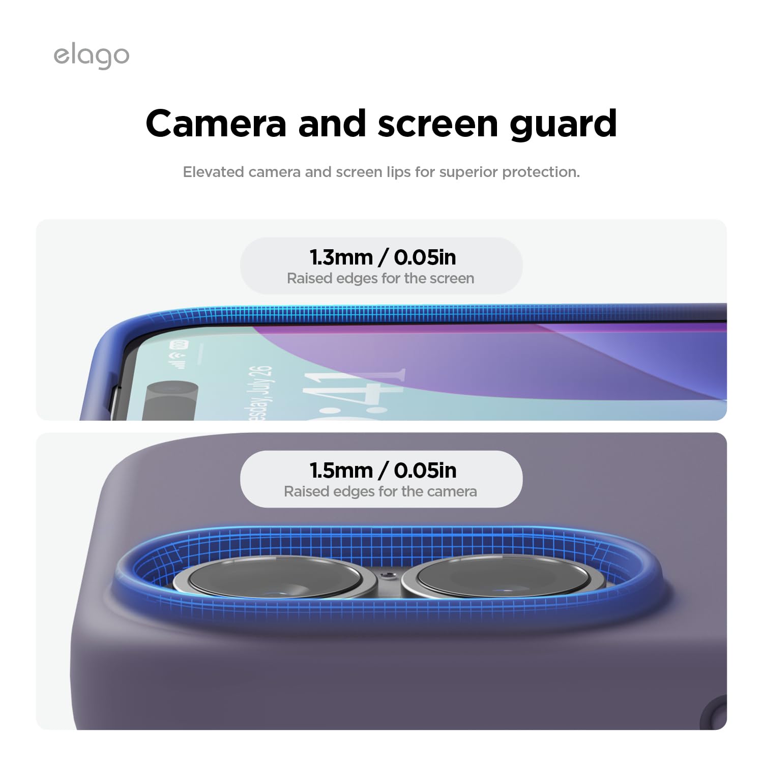Foto 6 pulgar | Funda De Teléfono Elago Compatible Con Iphone 16, Silicona Líquida - Venta Internacional.