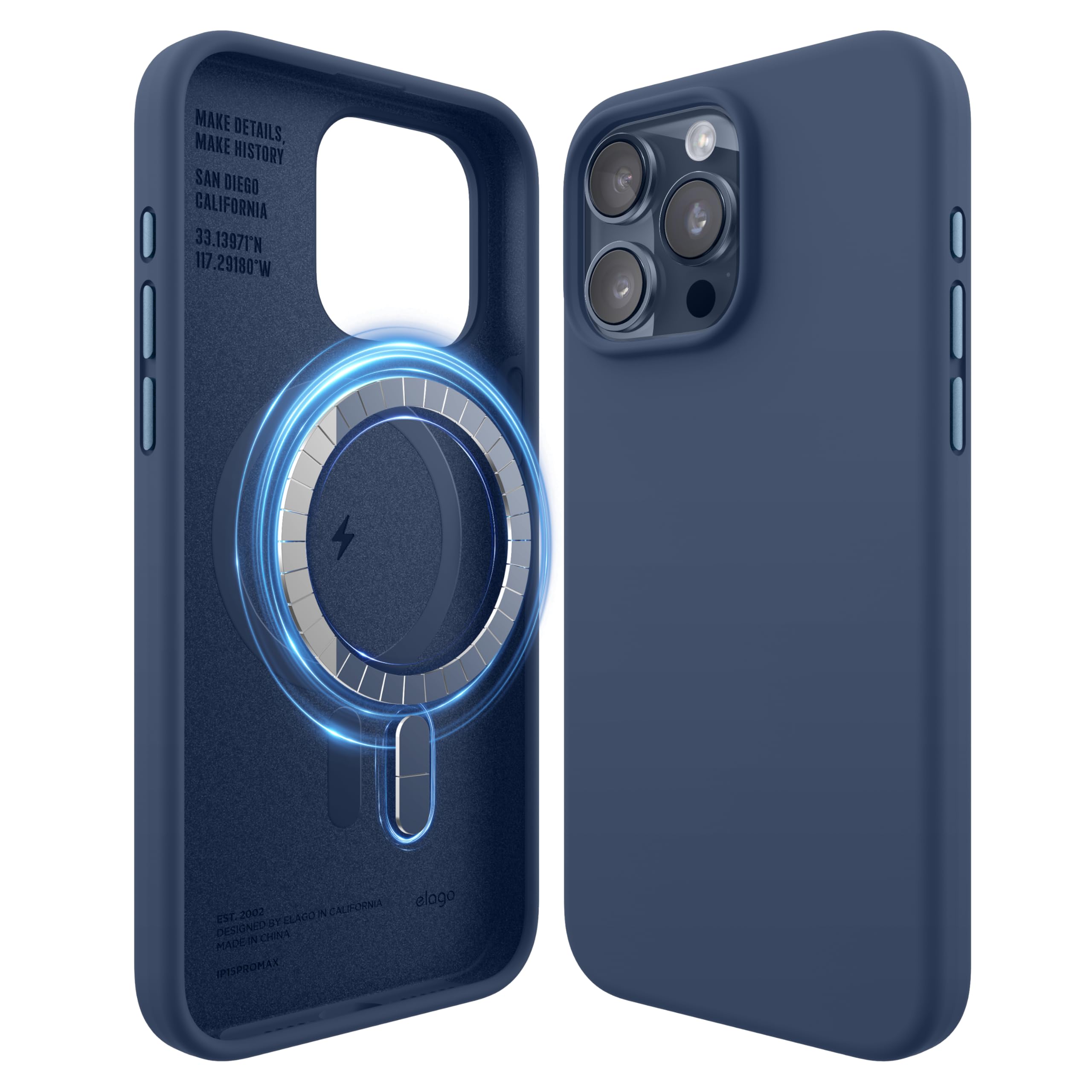 Foto 1 | Funda De Silicona Magnética Elago Para Iphone 15 Pro Max De 6.7 Pulgadas - Venta Internacional.