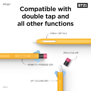 Foto 5 | Funda Elago L Bt21 Compatible Con Apple Pencil Pro Y De Segunda Generación - Venta Internacional.