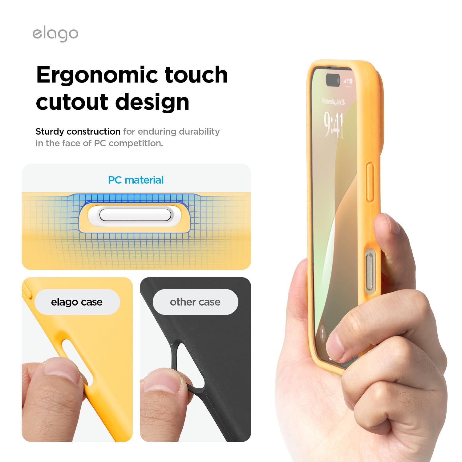 Foto 8 pulgar | Funda De Teléfono Elago Compatible Con Iphone 16 Pro Max De Silicona - Venta Internacional.