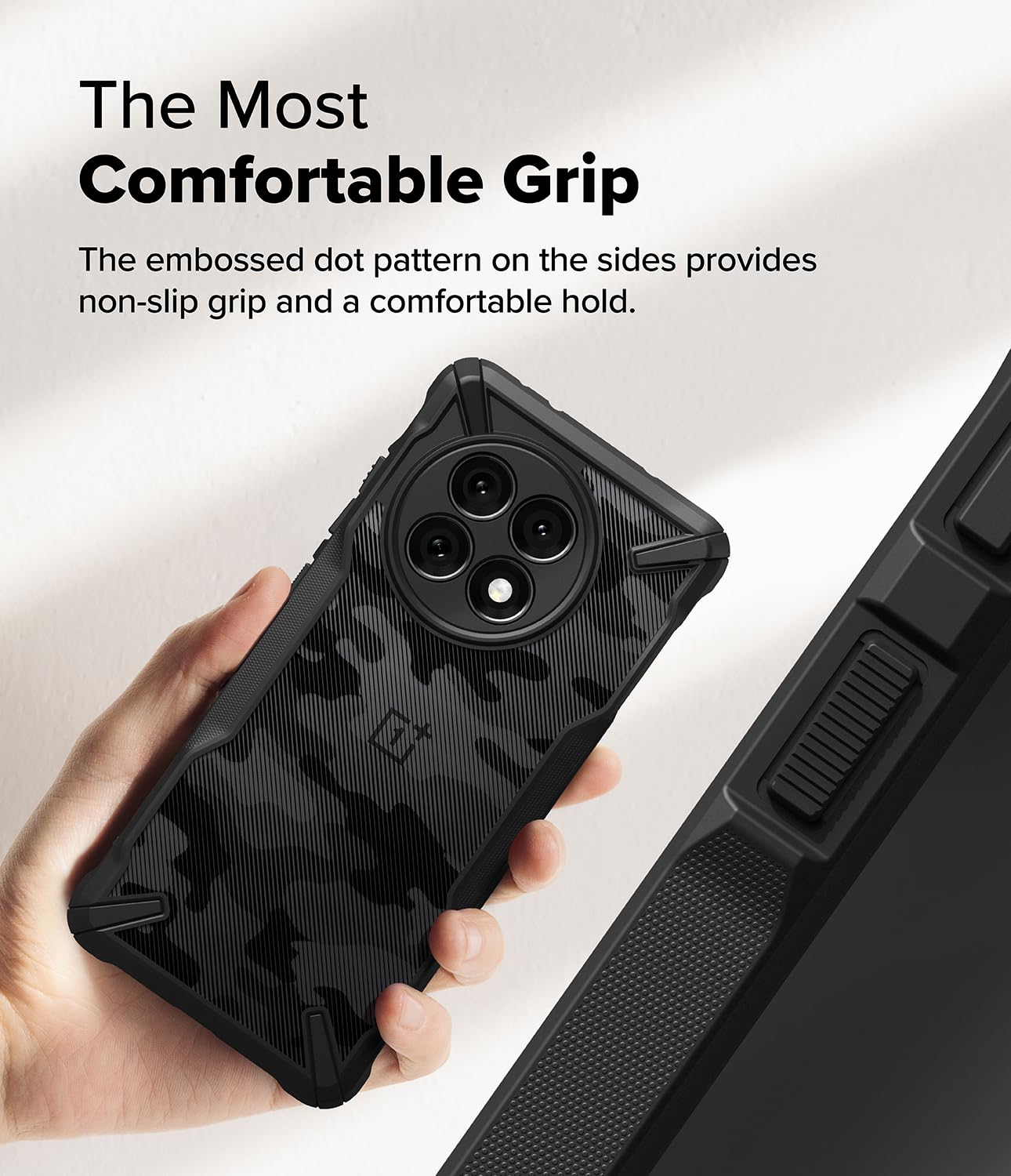 Foto 5 | Funda Ringke Fusion-x Compatible Con Oneplus 13r - Camo Black - Venta Internacional.