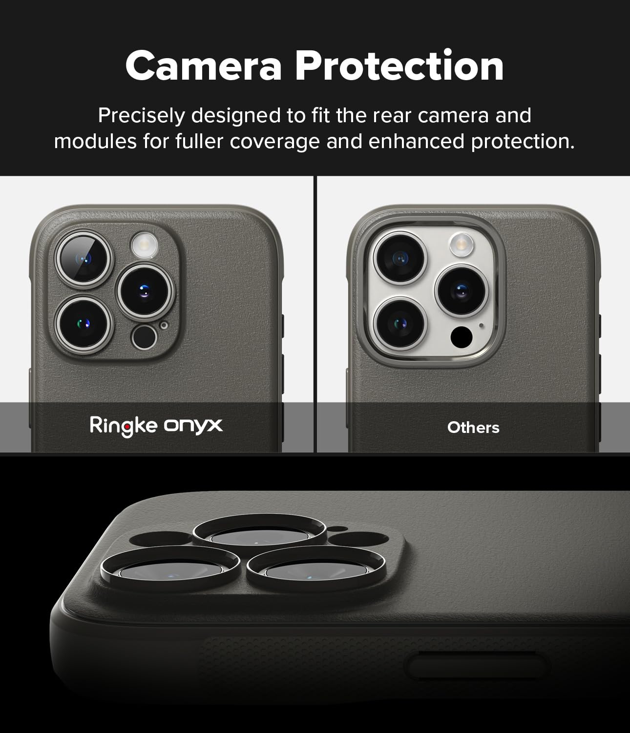 Foto 4 pulgar | Funda De Teléfono Ringke Onyx Que Se Siente Bien En La Mano Para Iphone 16  - Venta Internacional.