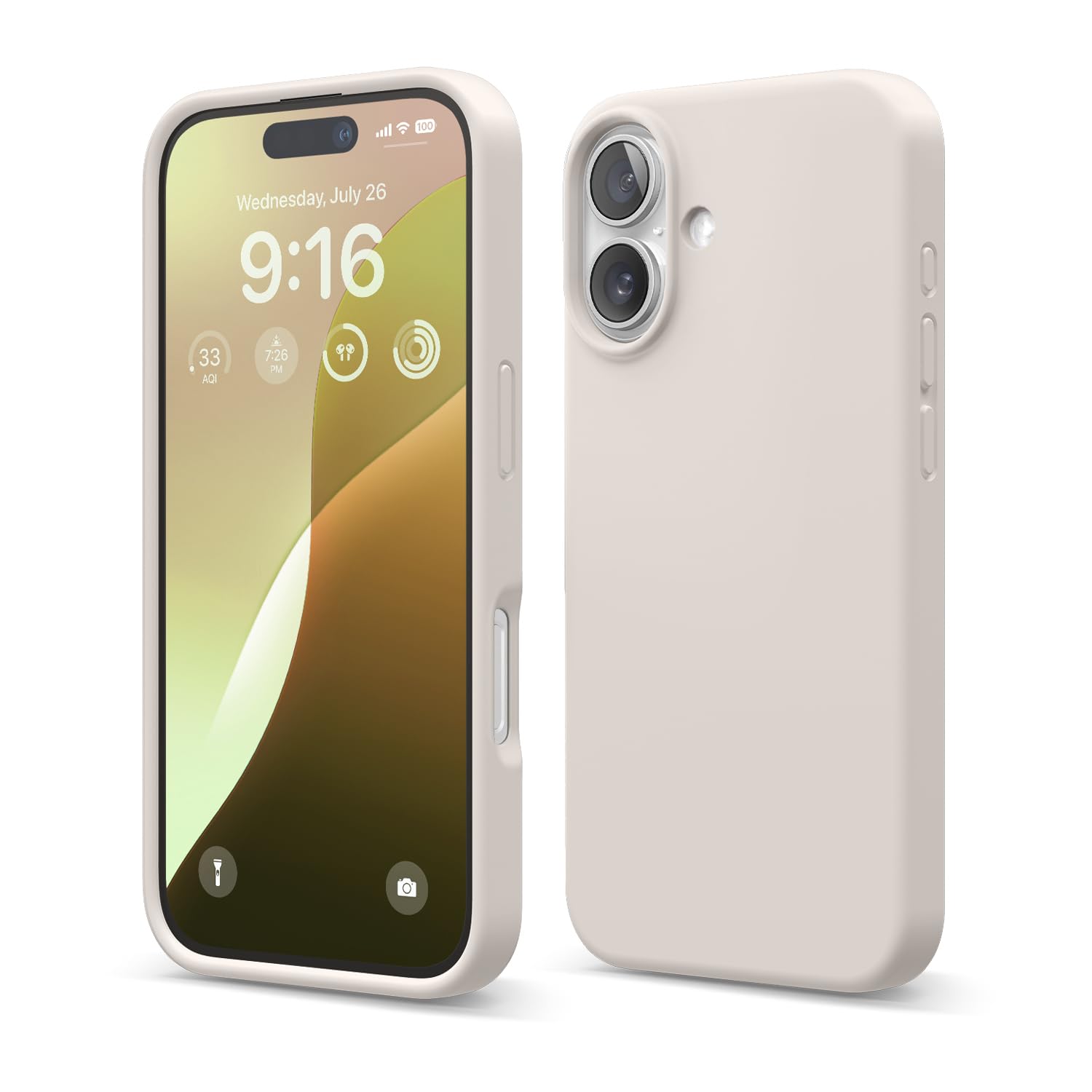 Foto 2 pulgar | Funda De Teléfono Elago Compatible Con Iphone 16, Silicona Líquida - Venta Internacional.