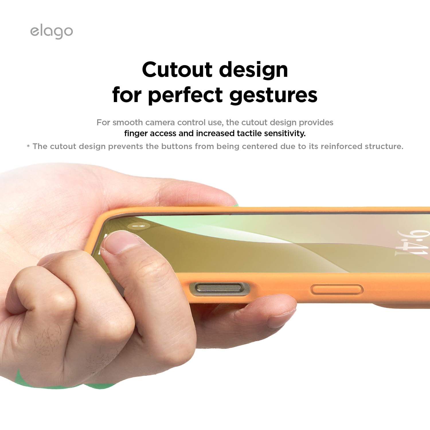 Foto 7 pulgar | Funda De Teléfono Elago Compatible Con Iphone 16 Pro Silicone Oran - Venta Internacional.
