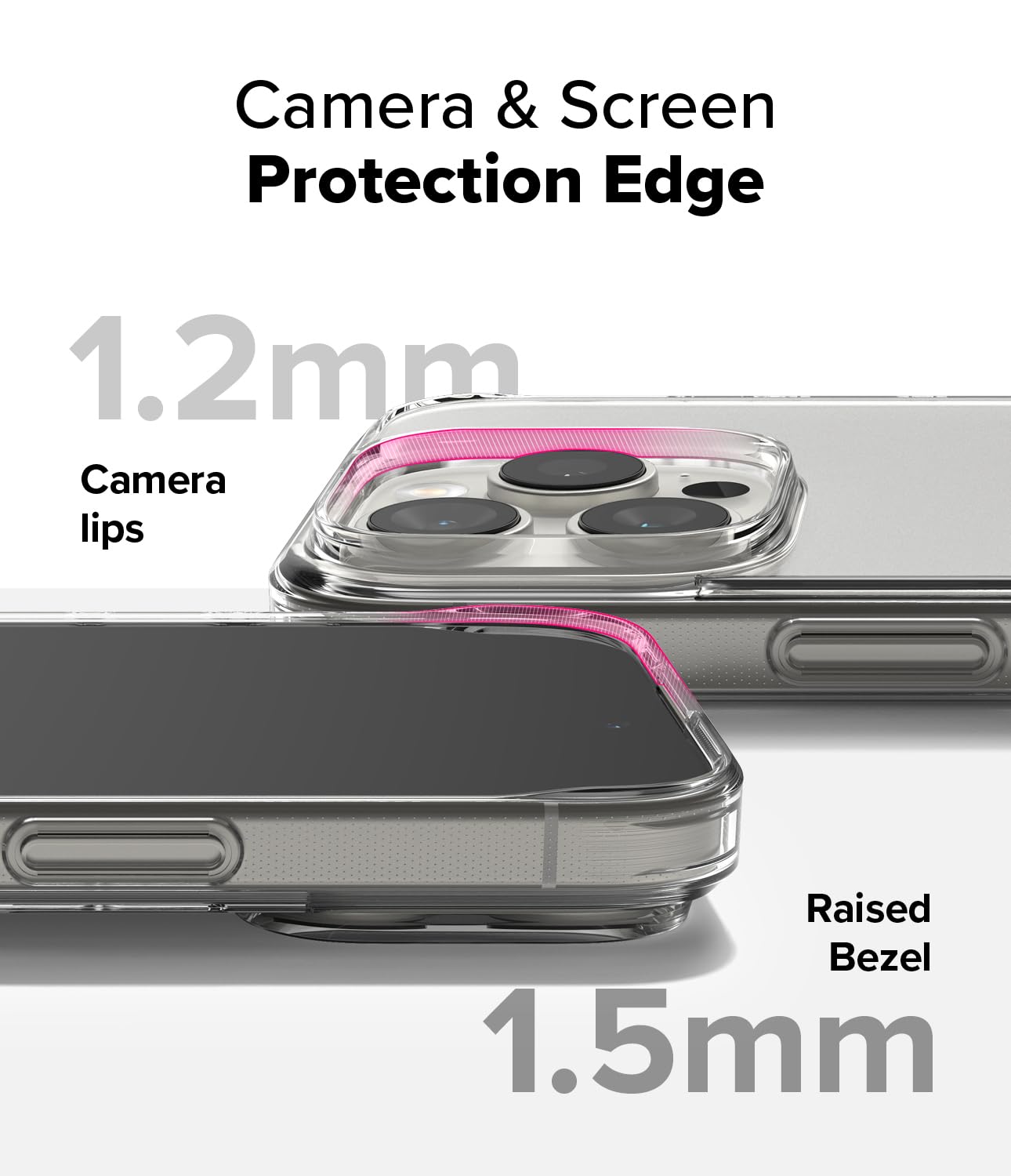 Foto 6 pulgar | Funda De Teléfono Ringke Fusion Compatible Con Iphone 16 Pro - Venta Internacional.