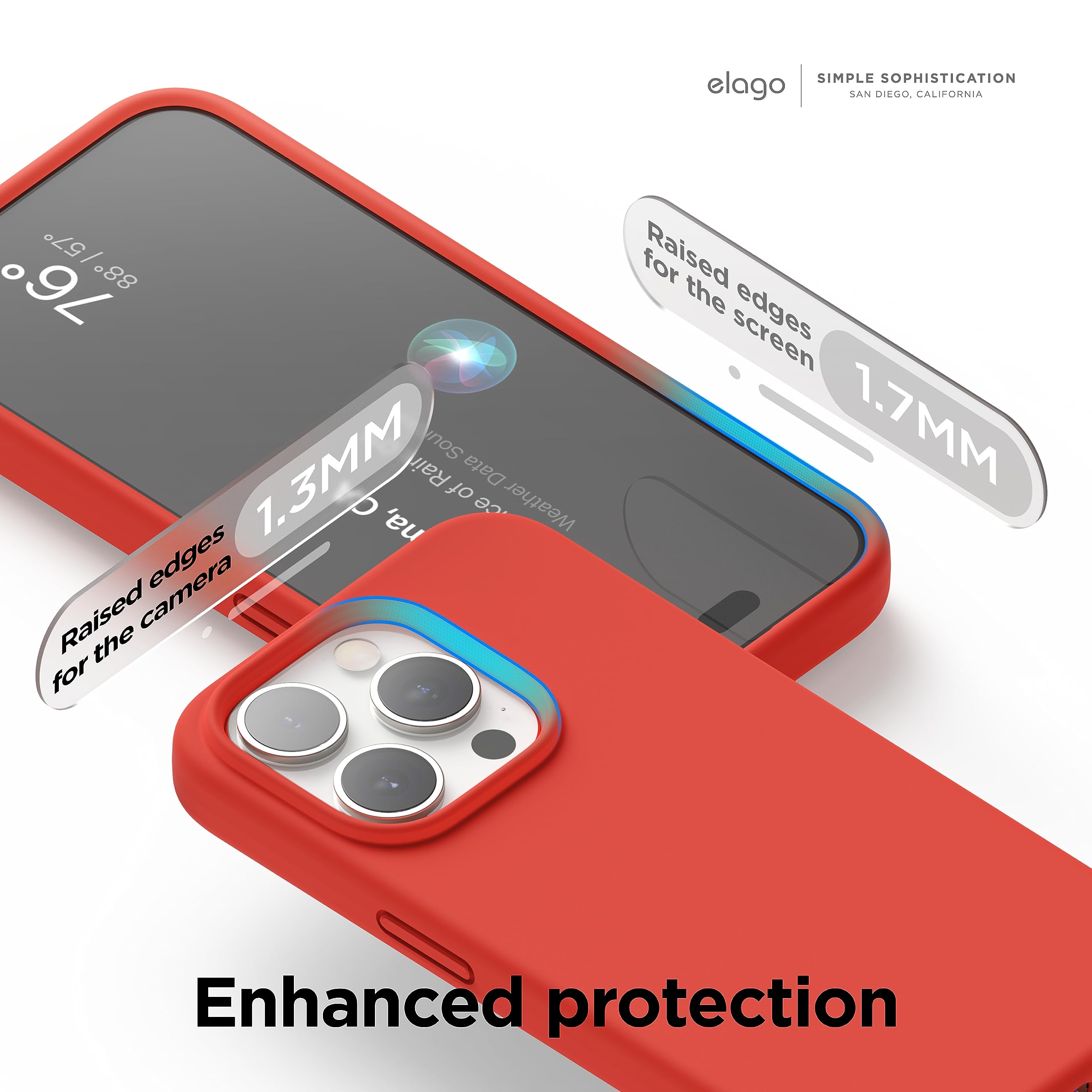 Foto 6 pulgar | Funda De Silicona Líquida Elago Compatible Con Iphone 15 P - Venta Internacional.
