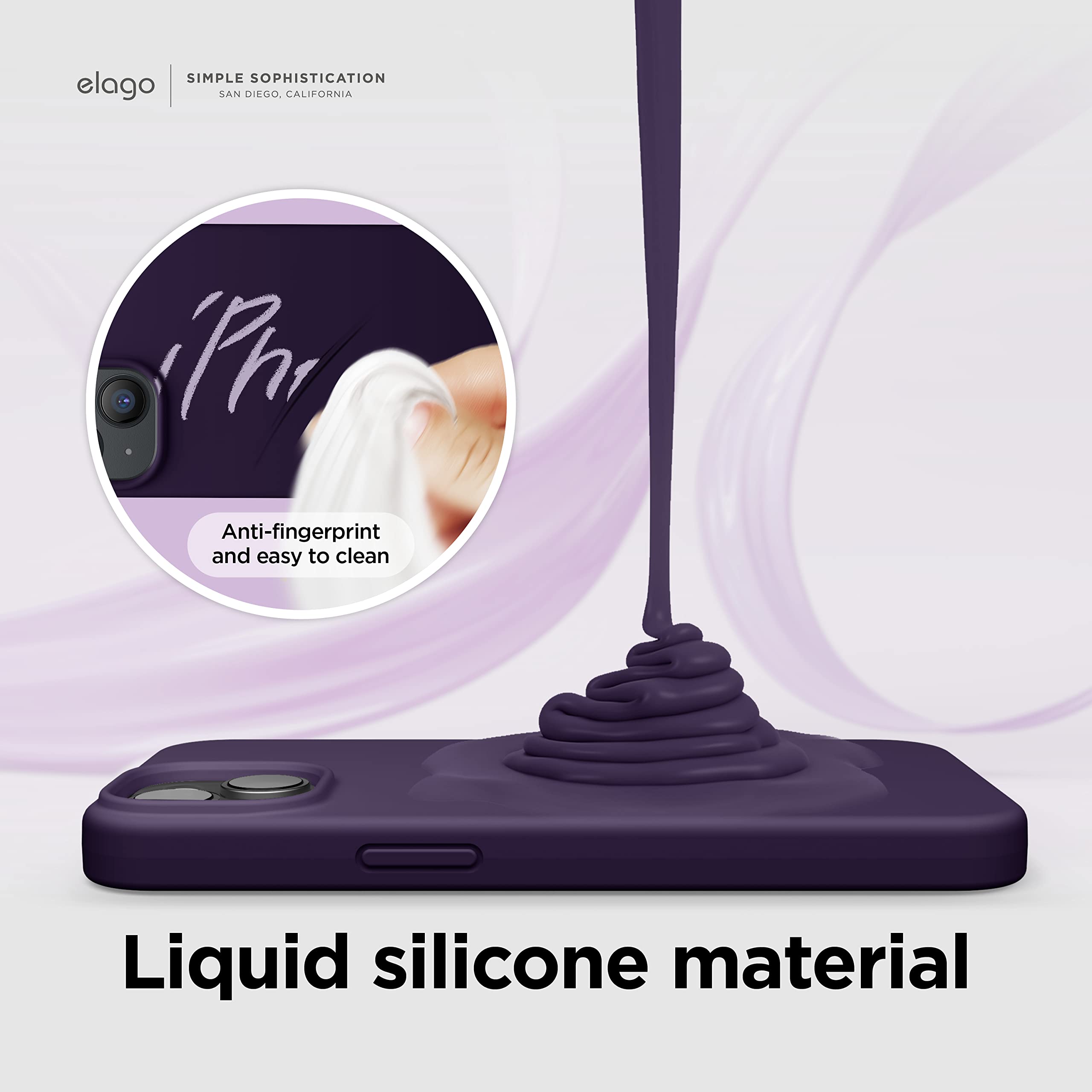 Foto 4 | Funda De Teléfono Elago Compatible Con Iphone 14 De Silicona Líquida - Venta Internacional.
