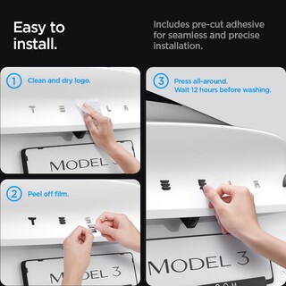 Foto 6 | Funda Adhesiva Completa Para Tesla Model 3 2025/2024 Con Spigen Log - Venta Internacional.