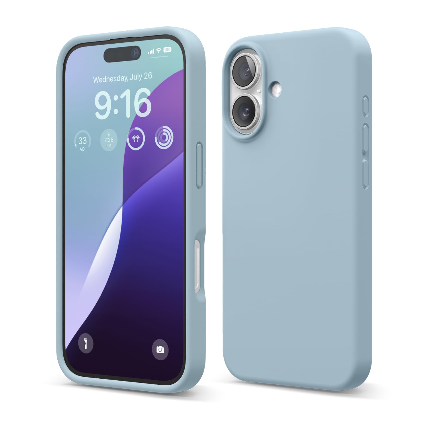Funda De Teléfono Elago Compatible Con Iphone 16, Silicona Líquida - Venta Internacional.
