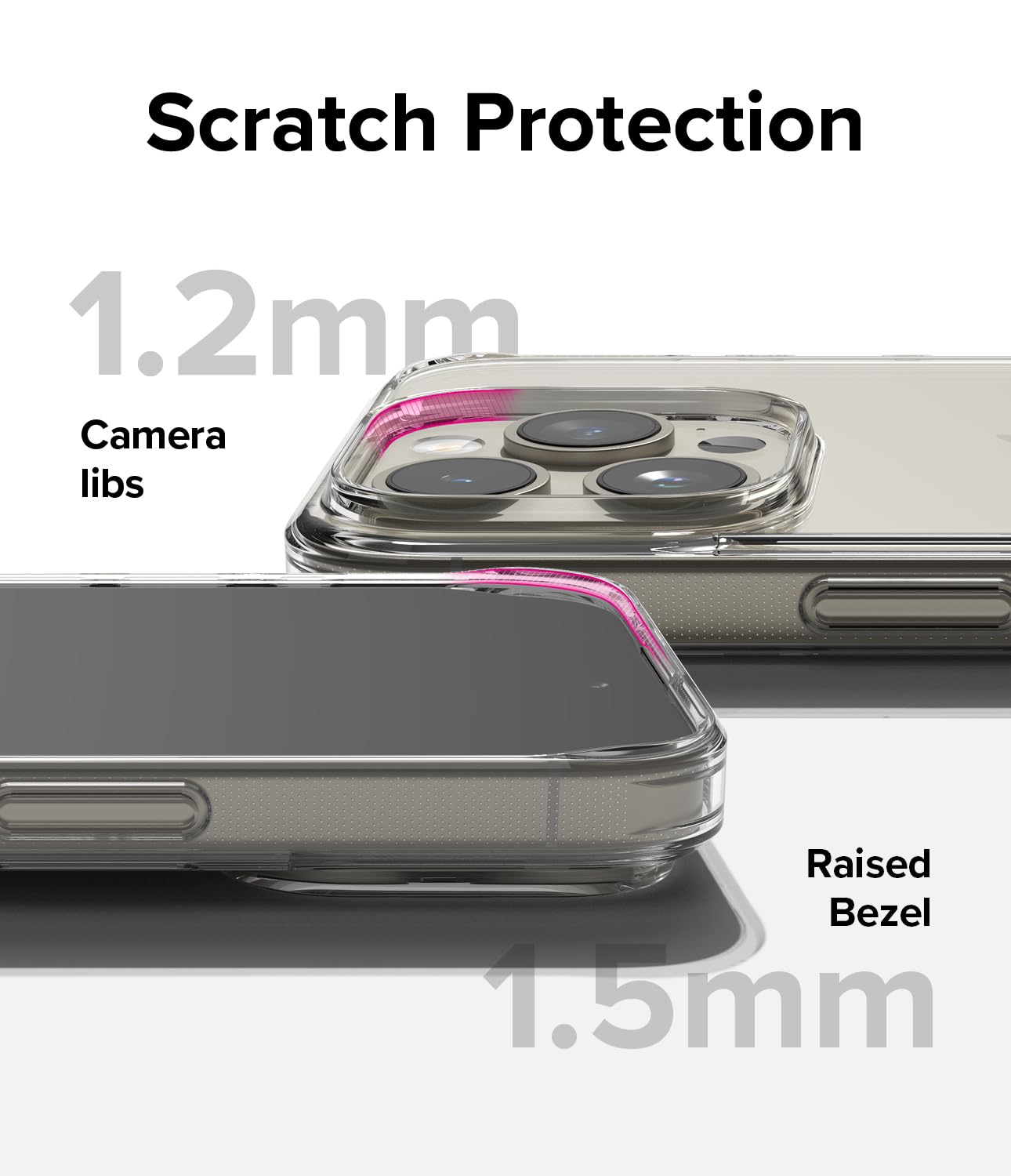Foto 8 pulgar | Funda De Teléfono Ringke Fusion Compatible Con Iphone 15 Pro - Venta Internacional.