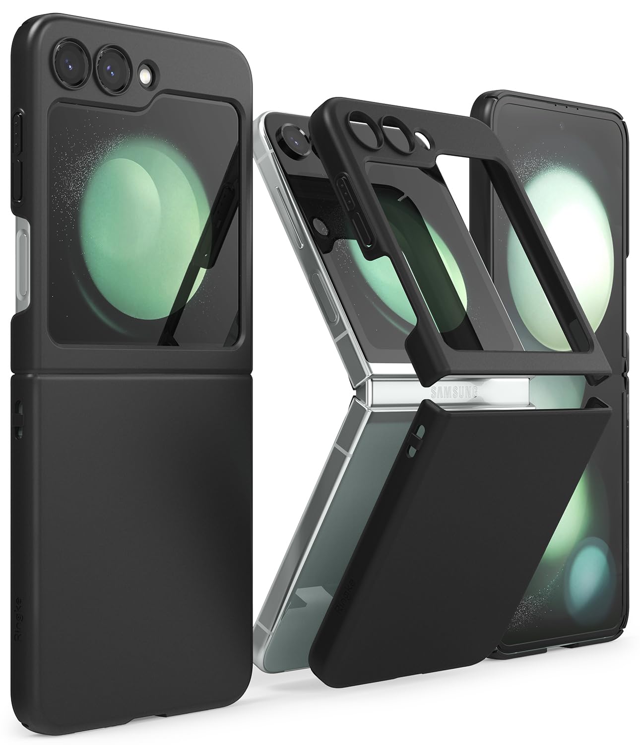 Funda Ringke Slim Compatible Con Samsung Galaxy Z Flip 5 Bla - Venta Internacional.