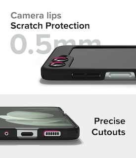 Foto 3 | Funda Ringke Slim Compatible Con Samsung Galaxy Z Flip 5 Bla - Venta Internacional.