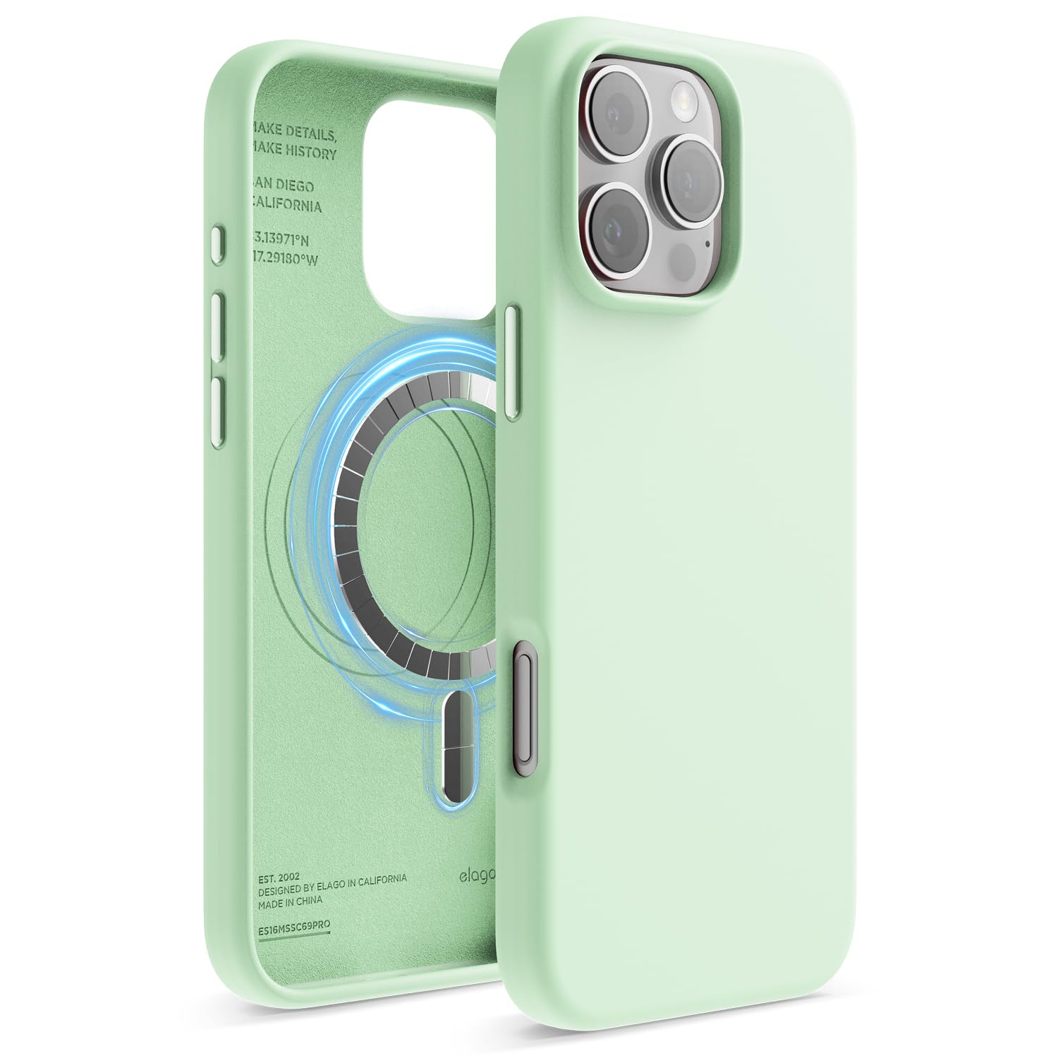 Foto 2 pulgar | Funda De Silicona Magnética Elago Para Iphone 16 Pro Max - Venta Internacional.