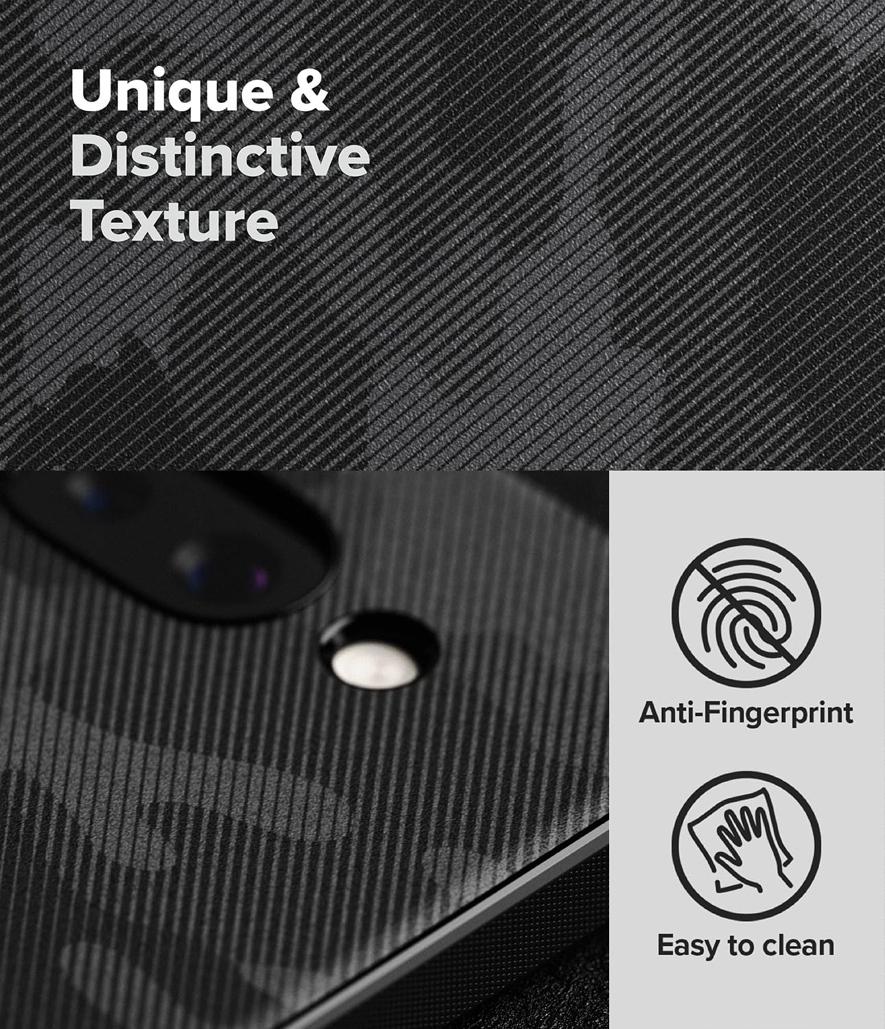 Foto 4 pulgar | Funda Para Teléfono Ringke Onyx Feels Good Google Pixel 9a - Camo Bla - Venta Internacional.