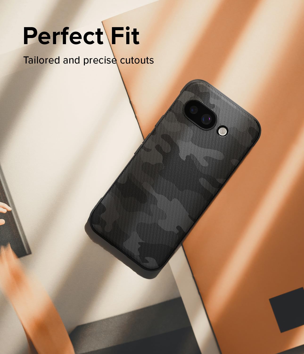 Foto 8 pulgar | Funda Para Teléfono Ringke Onyx Feels Good Google Pixel 9a - Camo Bla - Venta Internacional.