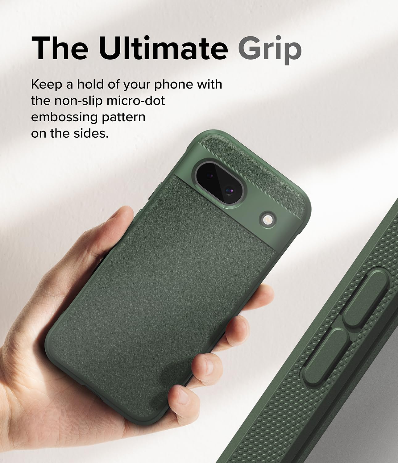Foto 5 pulgar | Funda De Teléfono Ringke Onyx Verde Oscuro Para Google Pixel 8a - Venta Internacional.