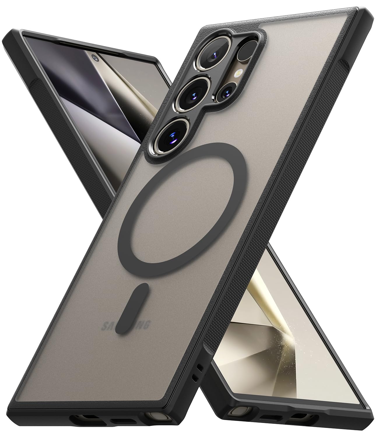 Funda Para Teléfono Ringke Fusion Bold Magnetic Black Para Samsung Galaxy S24 Ultra - Venta Internacional.