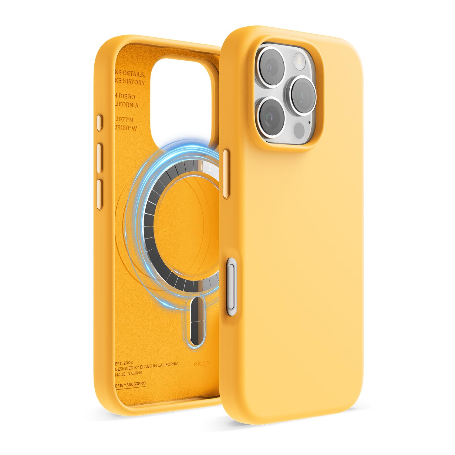 Foto 2 pulgar | Funda De Silicona Magnética Elago Para Iphone 16 Pro De 6.3 Pulgadas - Venta Internacional.