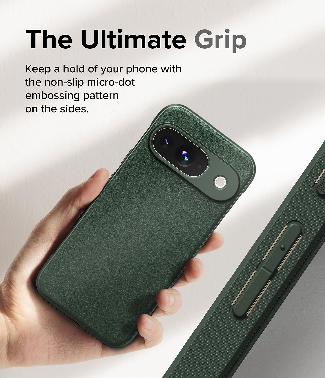 Foto 6 pulgar | Funda Para Teléfono Ringke Onyx Feels Good Google Pixel 9 - Verde - Venta Internacional.