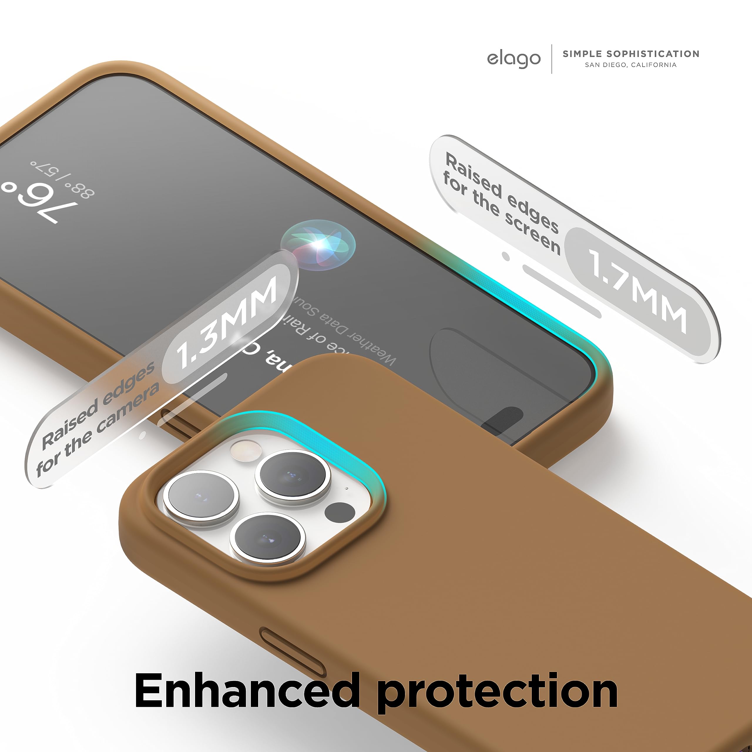 Foto 6 pulgar | Funda De Silicona Líquida Elago Compatible Con Iphone 15 P - Venta Internacional.