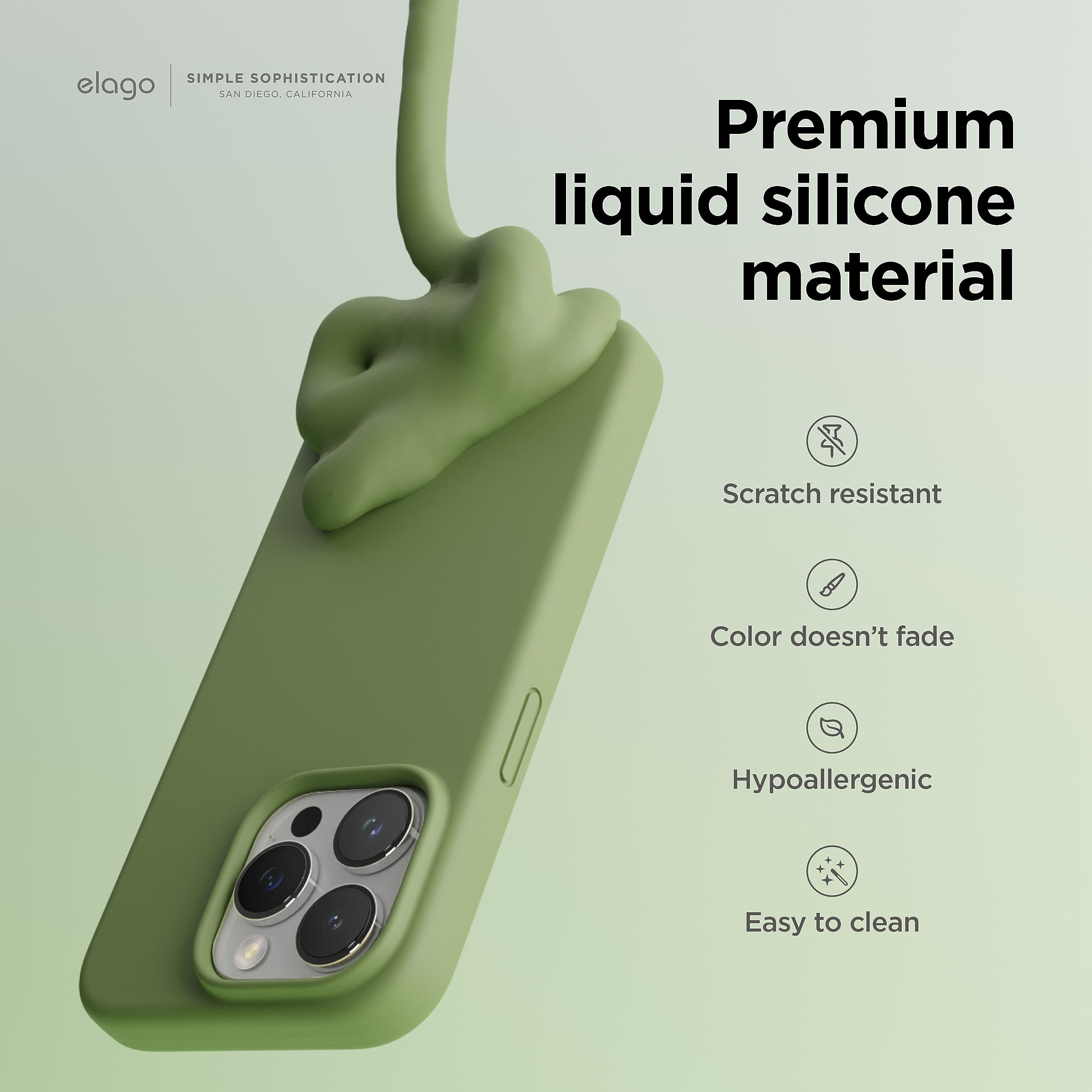 Foto 4 pulgar | Funda De Teléfono Elago Compatible Con Iphone 15 Pro Max - Venta Internacional.