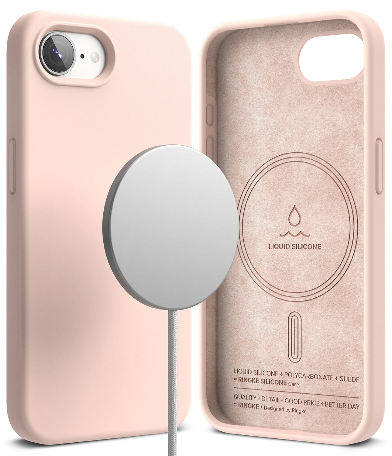 Foto 2 pulgar | Funda Magnética De Silicona Ringke Compatible Con Magsafe - Venta Internacional.