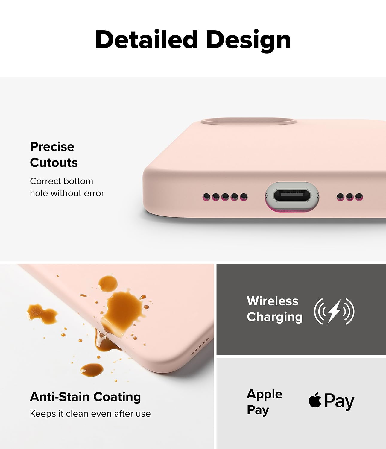 Foto 8 pulgar | Funda Magnética De Silicona Ringke Compatible Con Magsafe - Venta Internacional.