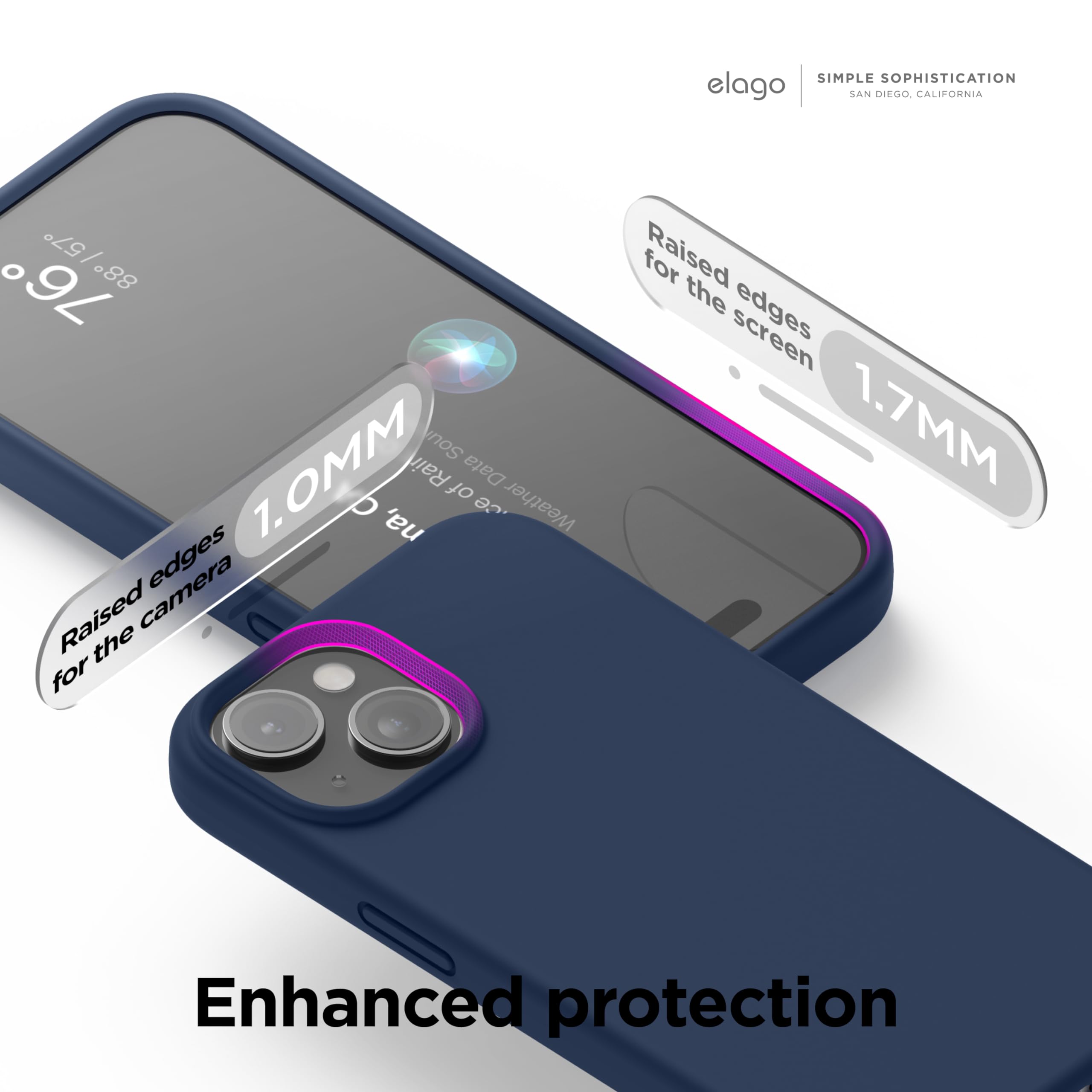 Foto 5 | Funda De Silicona Líquida Elago Para Iphone 15 De Cuerpo Completo - Venta Internacional.