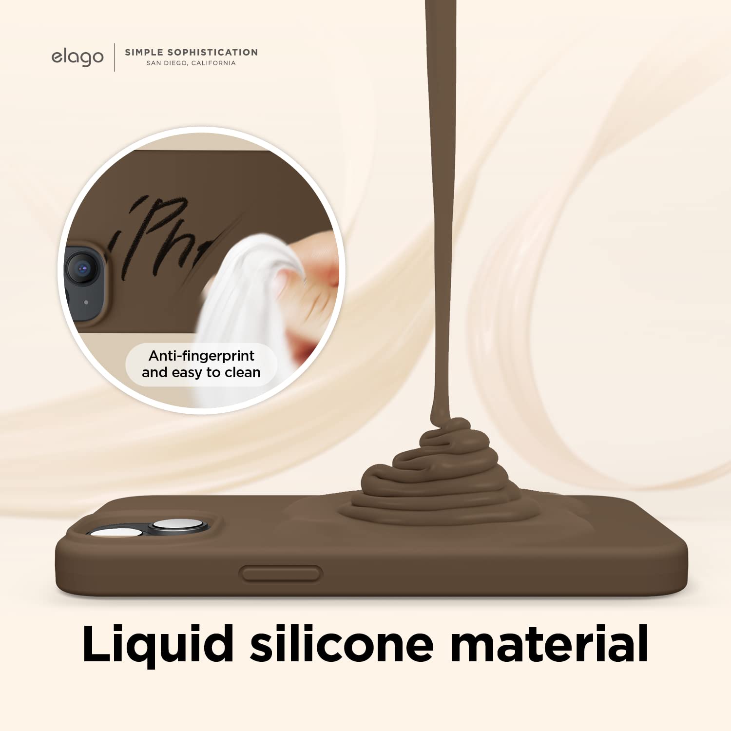 Foto 4 | Funda De Teléfono Elago Compatible Con Iphone 14 De Silicona Líquida - Venta Internacional.