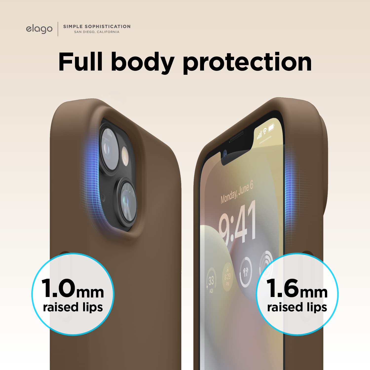 Foto 7 pulgar | Funda De Teléfono Elago Compatible Con Iphone 14 De Silicona Líquida - Venta Internacional.