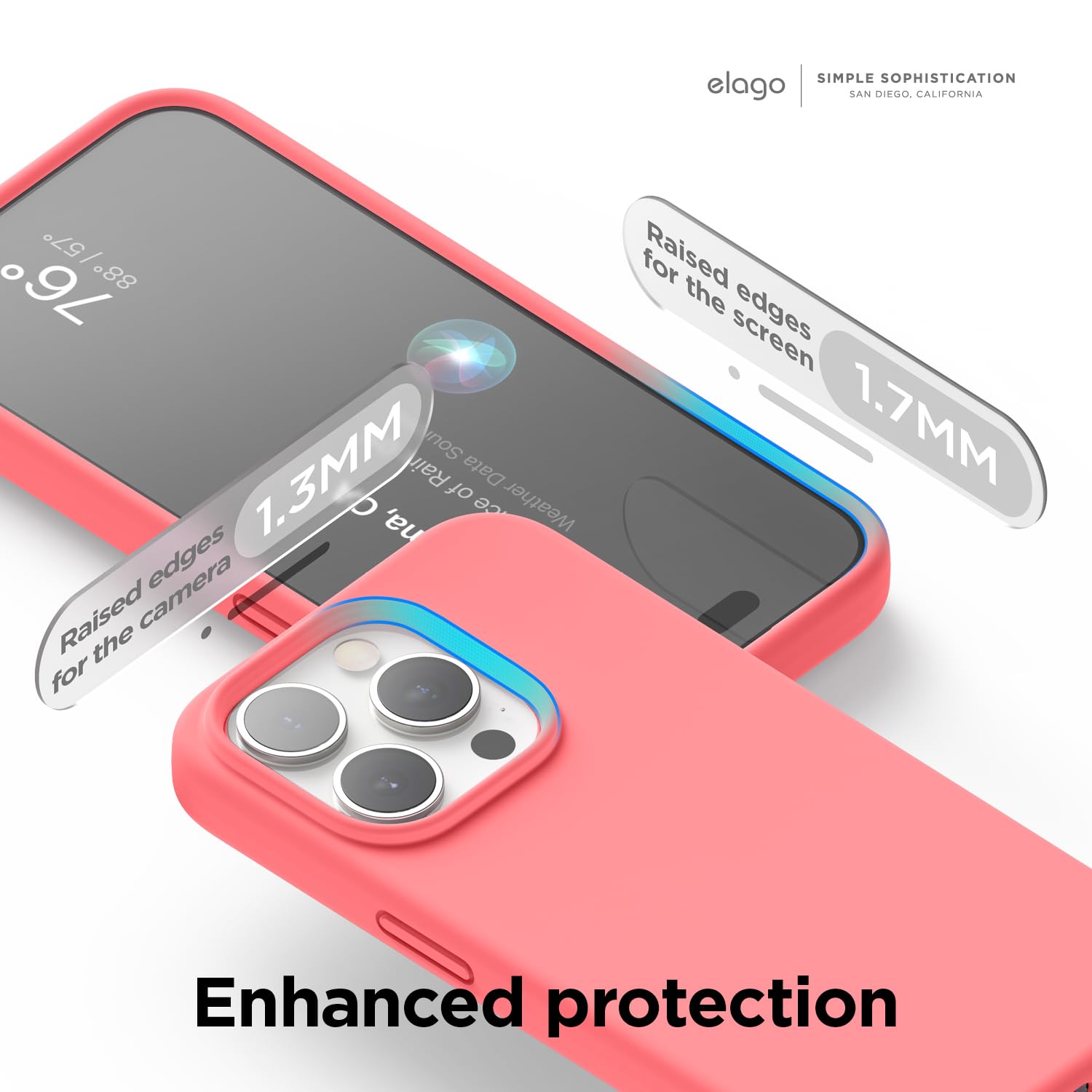 Foto 5 | Funda De Silicona Líquida Elago Compatible Con Iphone 15 P - Venta Internacional.