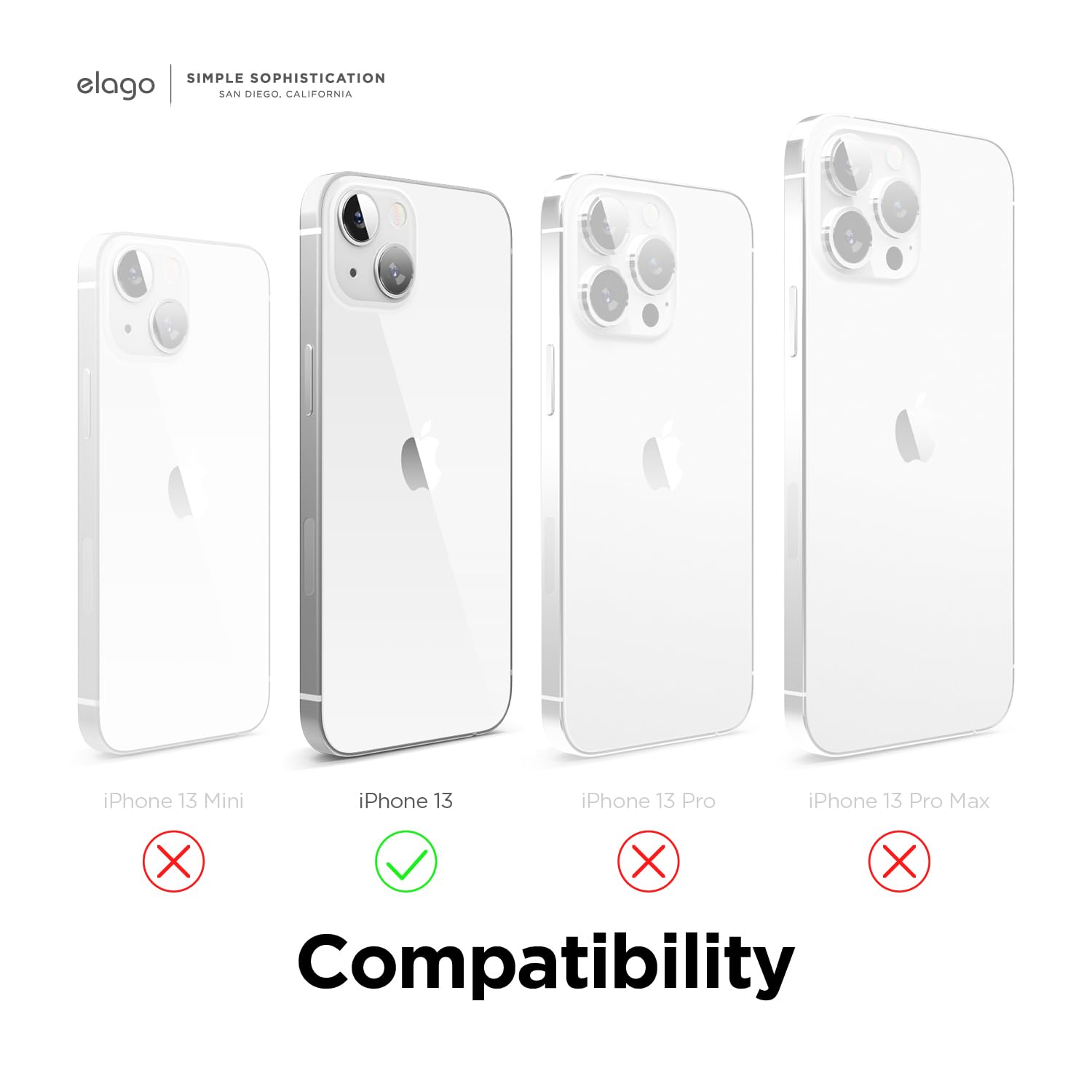 Foto 7 pulgar | Funda De Teléfono Elago Compatible Con Iphone 13 De Silicona Líquida - Venta Internacional.