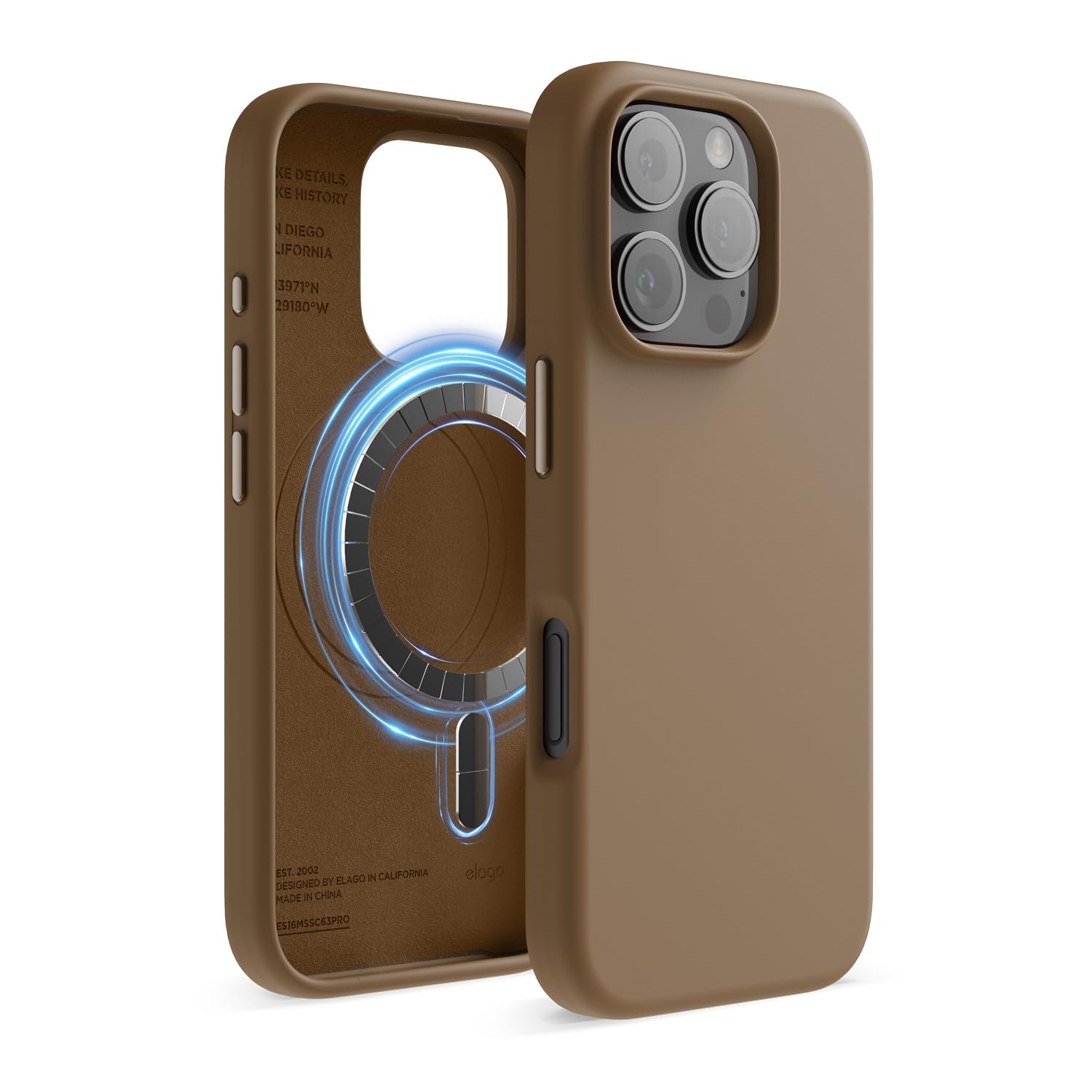Foto 2 pulgar | Funda De Silicona Magnética Elago Para Iphone 16 Pro 6.3 - Venta Internacional.