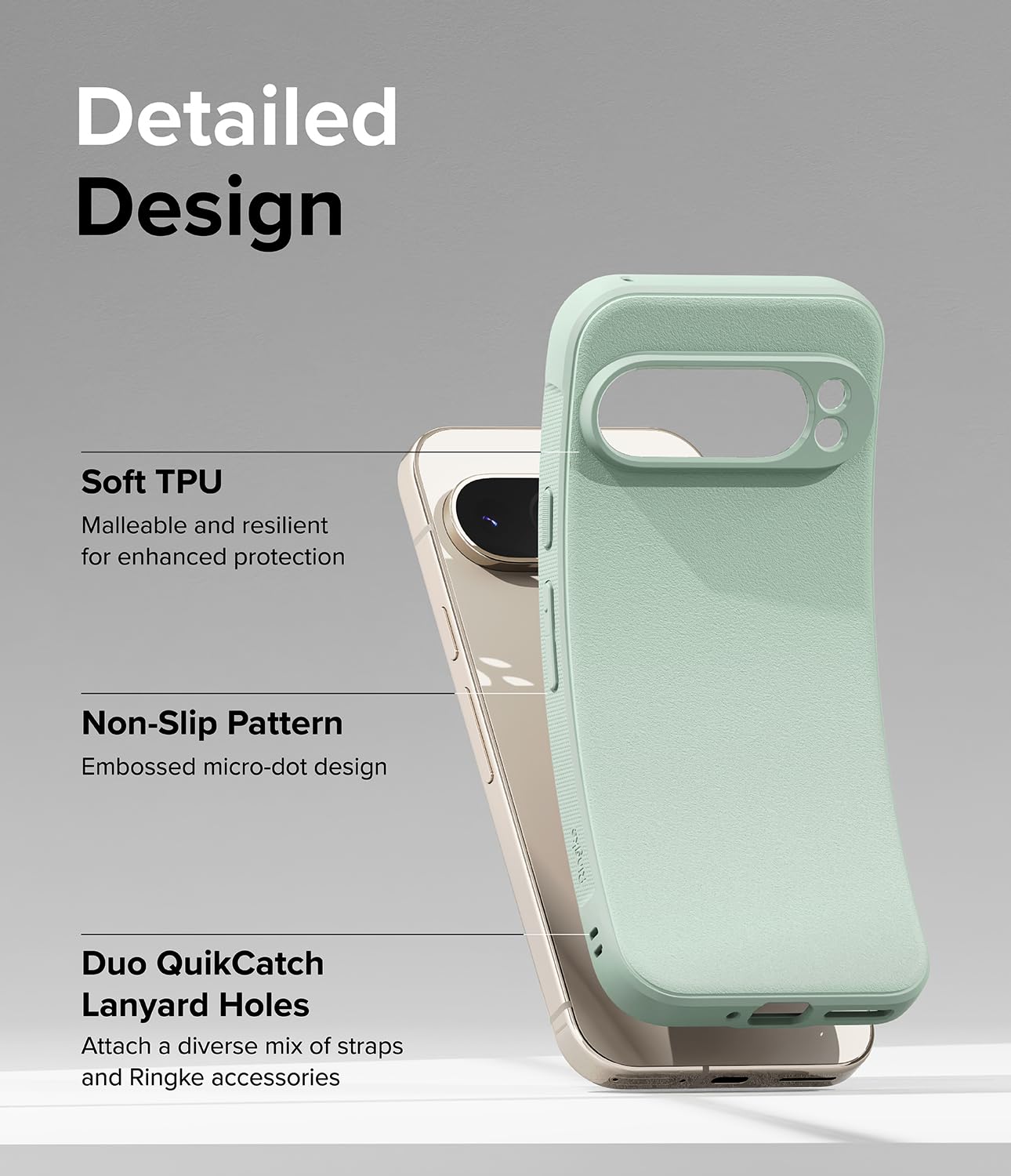 Foto 8 pulgar | Funda Ringke Onyx Se Siente Bien Para Google Pixel 9 Pro Xl Mint - Venta Internacional.