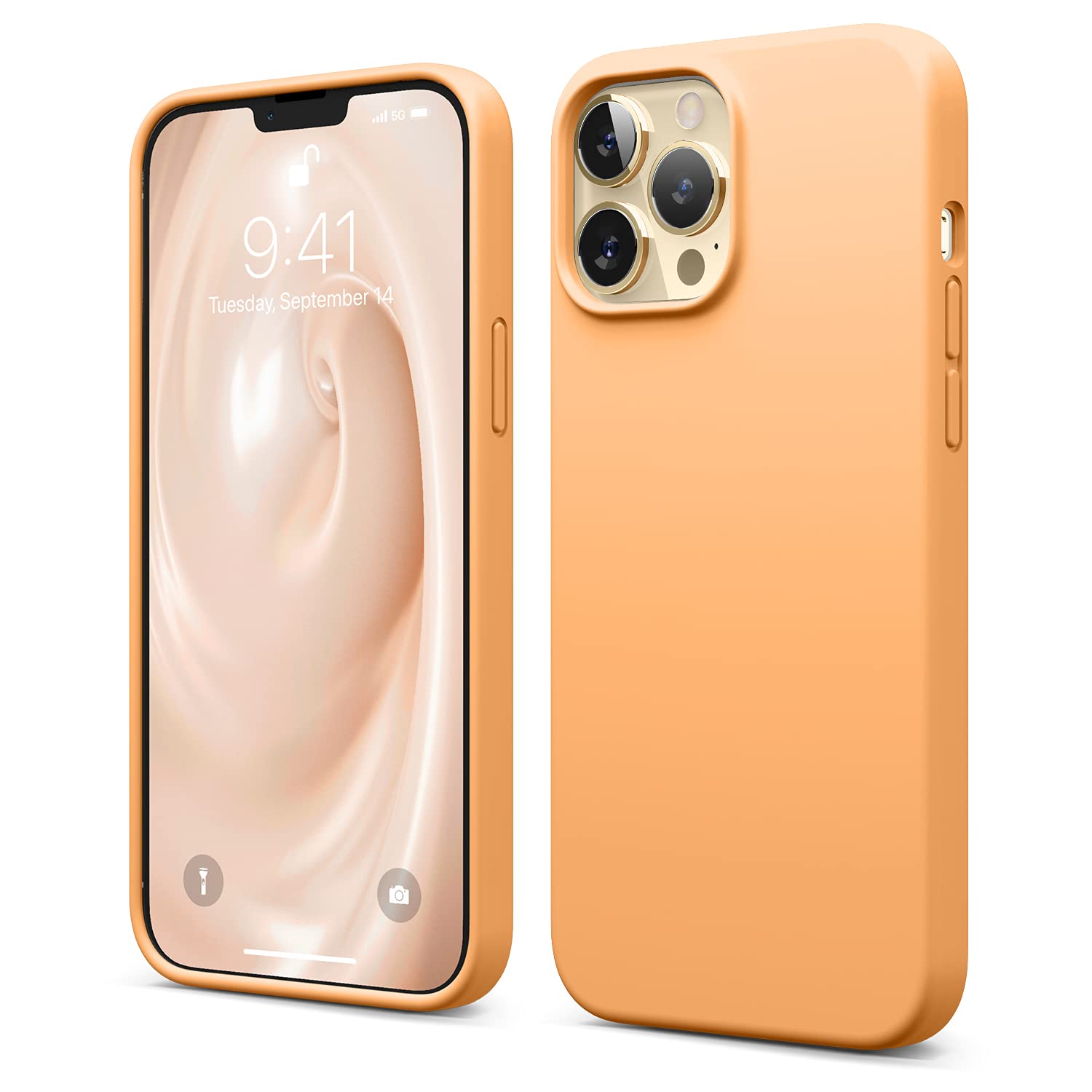 Foto 2 pulgar | Funda Elago Liquid Silicone Para Iphone 13 Pro Max (6.7 Pulgadas), Color Naranja - Venta Internacional.