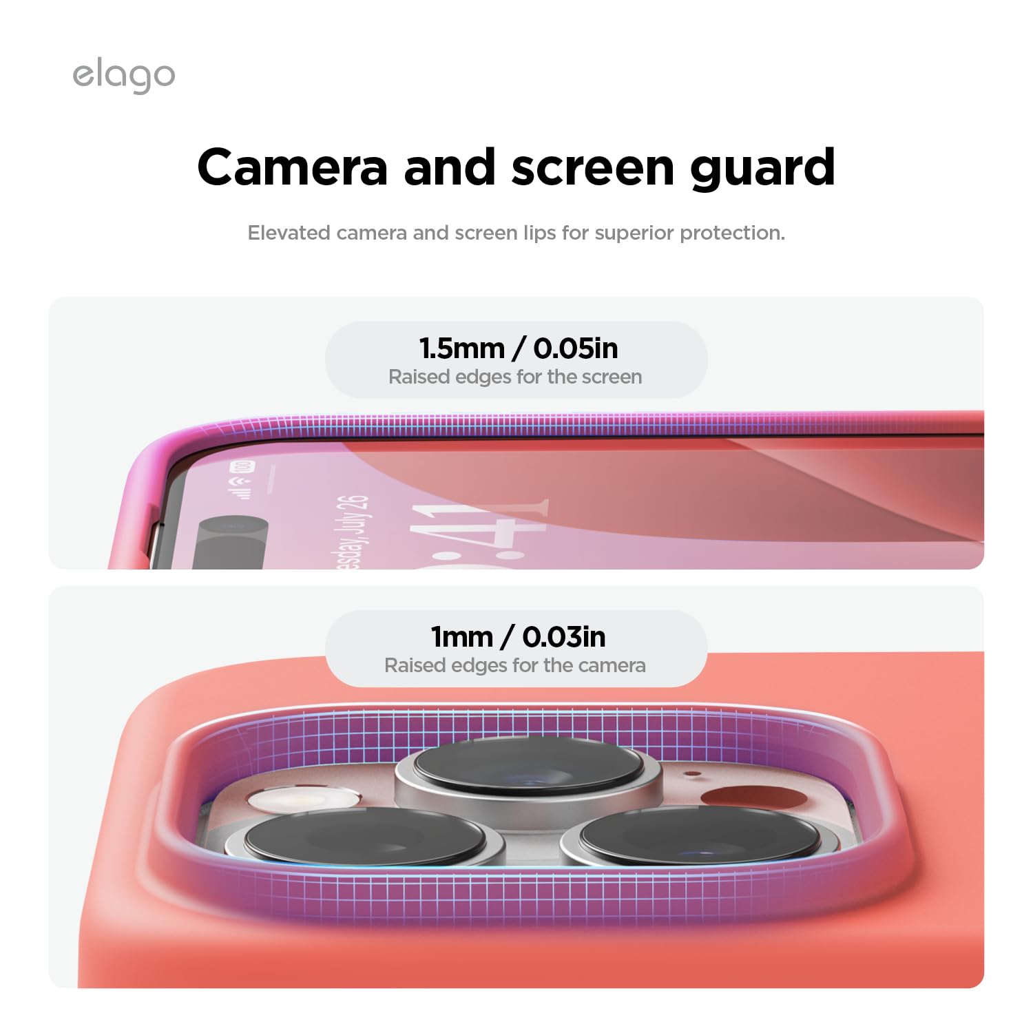Foto 6 pulgar | Funda De Teléfono Elago Compatible Con Iphone 16 Pro Max De Silicona - Venta Internacional.