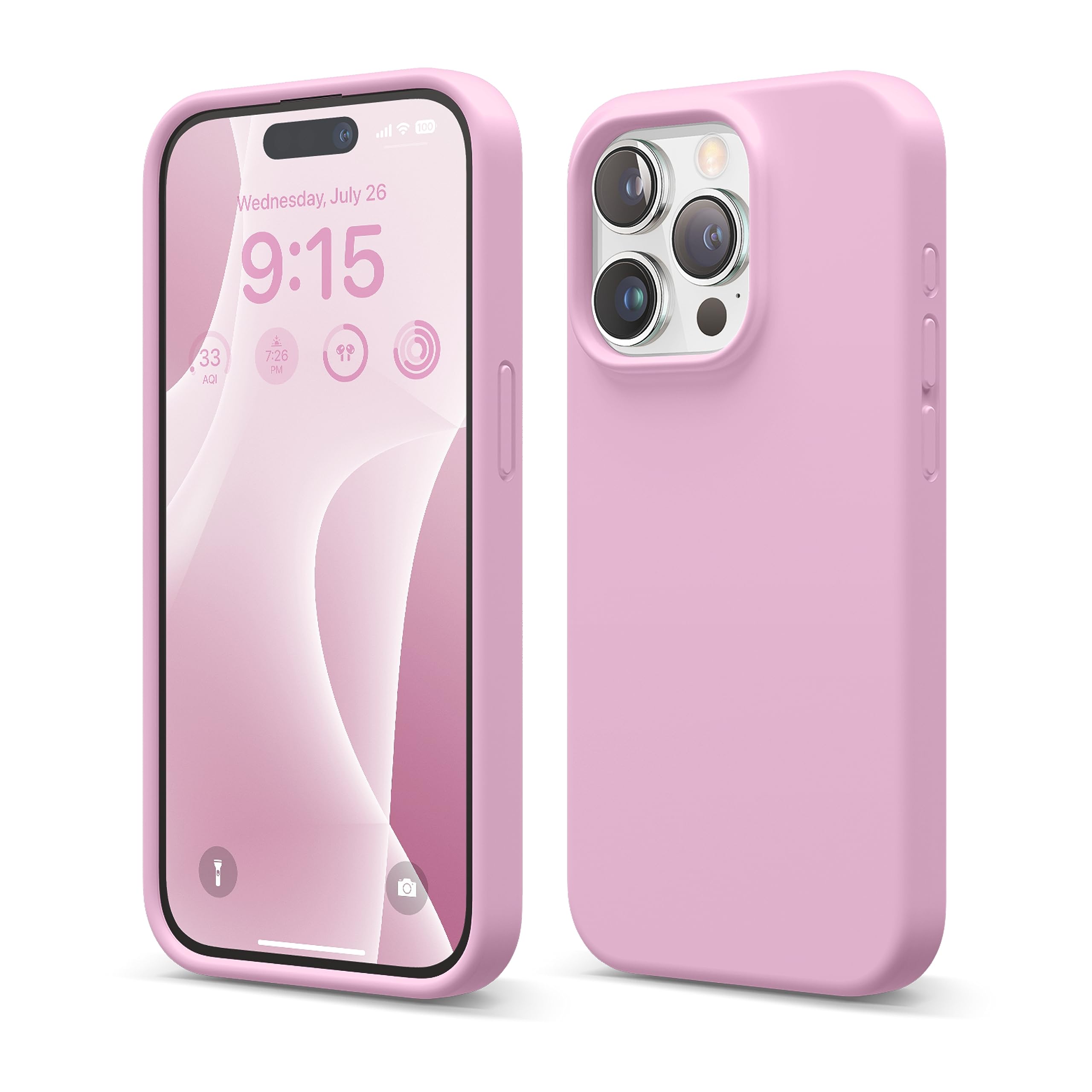 Funda De Teléfono Elago Compatible Con Iphone 15 Pro Liquid Silico - Venta Internacional.